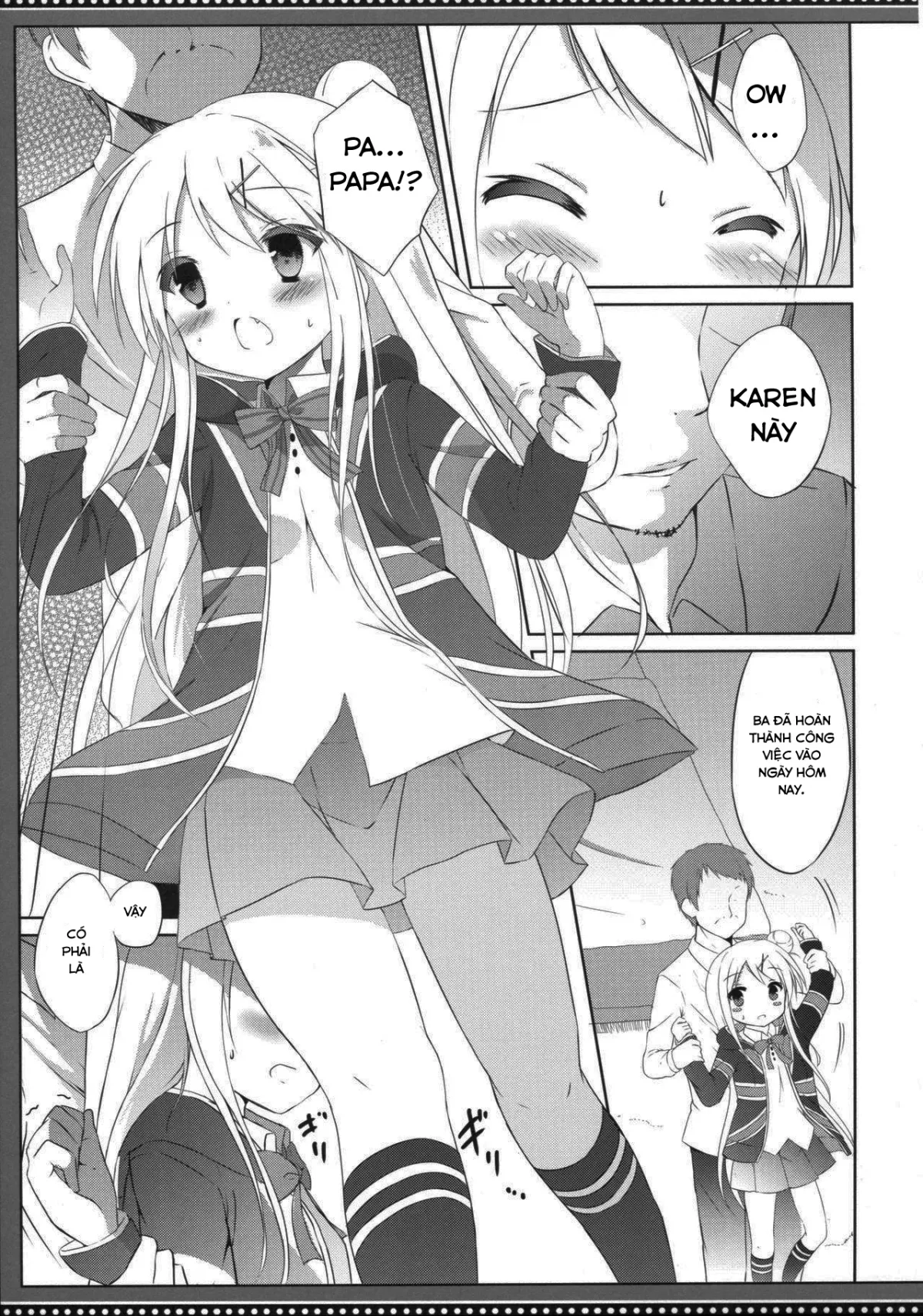 HentaiVN.net - Ảnh 7 - Karen yêu dấu (Kiniro Mosaic) [カレンコンプレックス] - Chap 1