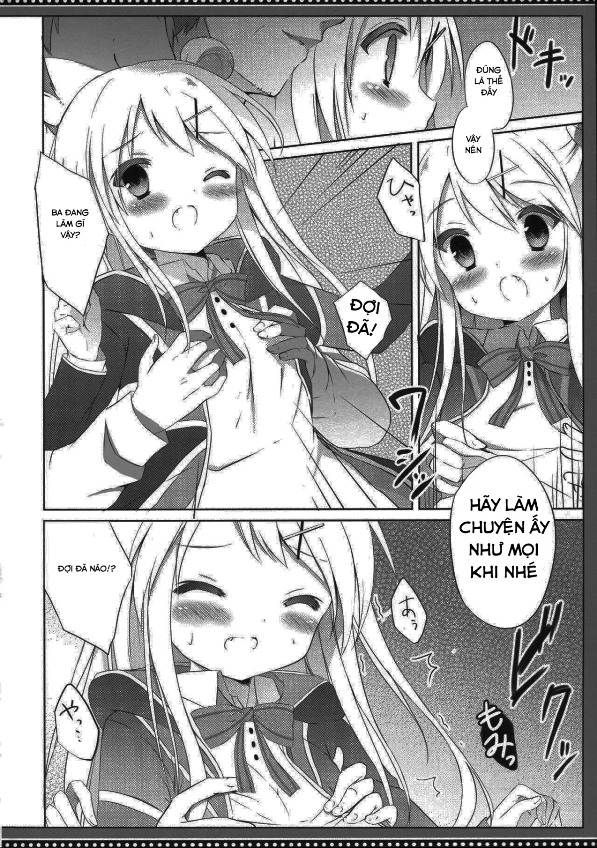 HentaiVN.net - Ảnh 8 - Karen yêu dấu (Kiniro Mosaic) [カレンコンプレックス] - Chap 1