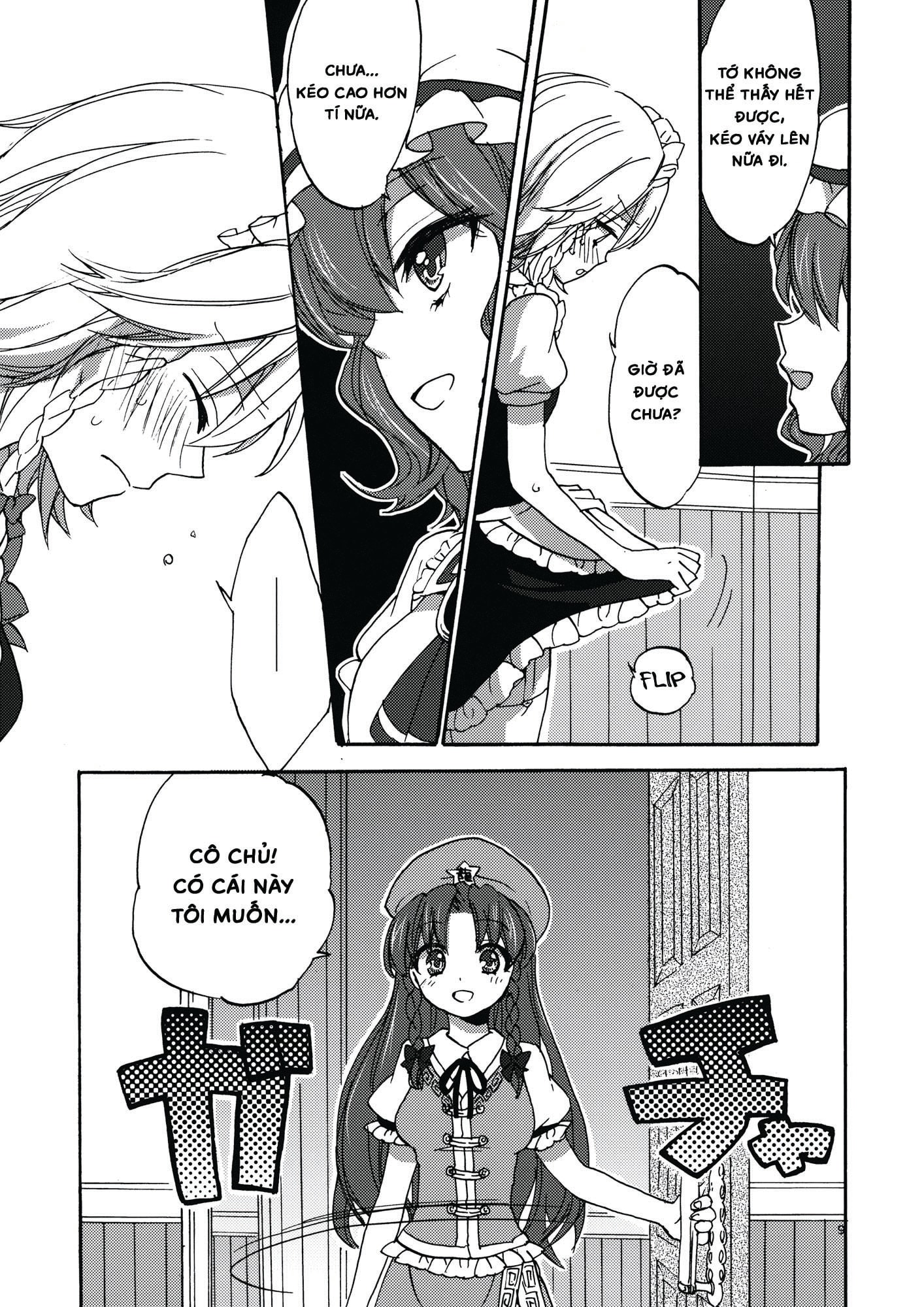 HentaiVN.net - Ảnh 9 - Let's Play Outside! (Touhou Project) [Osoto De Asobimasho!] - Chap 1