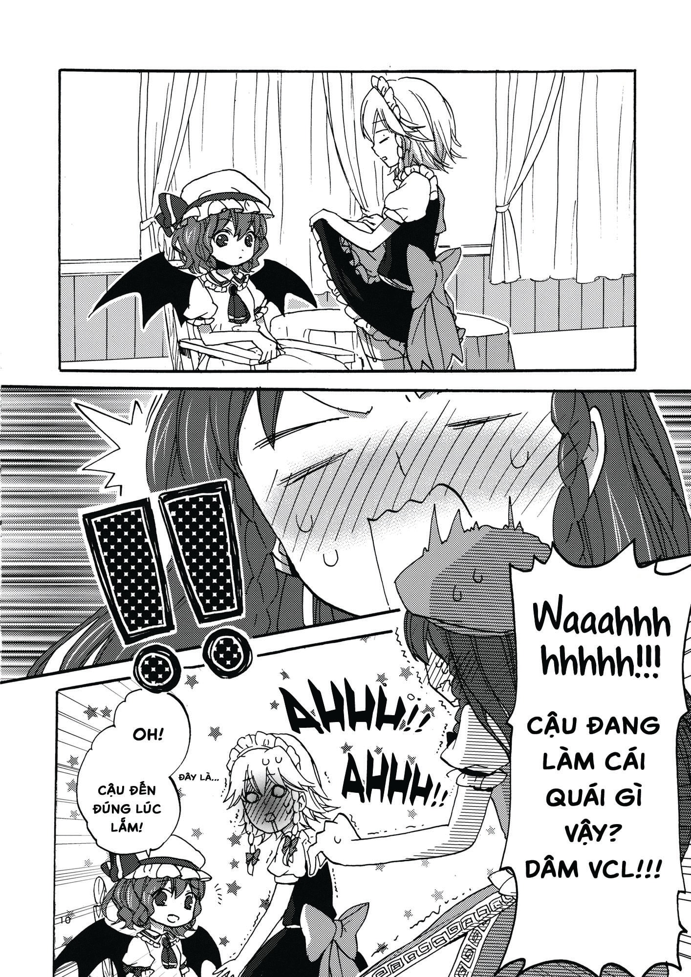 HentaiVN.net - Ảnh 10 - Let's Play Outside! (Touhou Project) [Osoto De Asobimasho!] - Chap 1