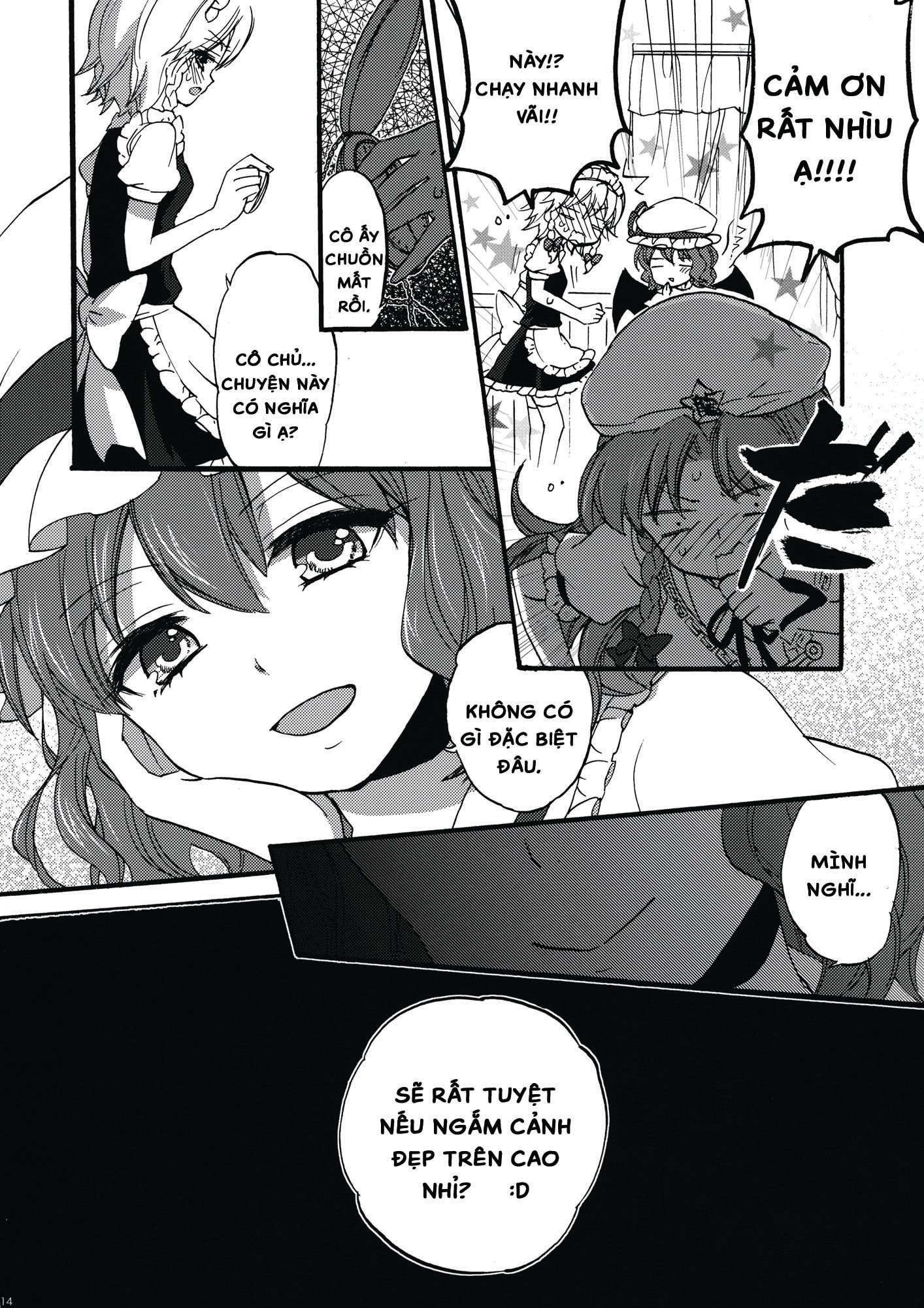 HentaiVN.net - Ảnh 14 - Let's Play Outside! (Touhou Project) [Osoto De Asobimasho!] - Chap 1