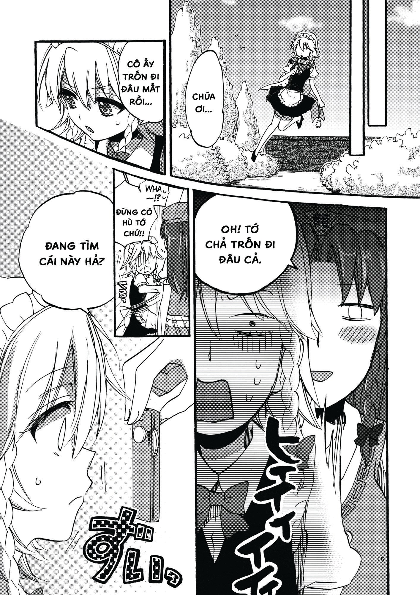 HentaiVN.net - Ảnh 15 - Let's Play Outside! (Touhou Project) [Osoto De Asobimasho!] - Chap 1