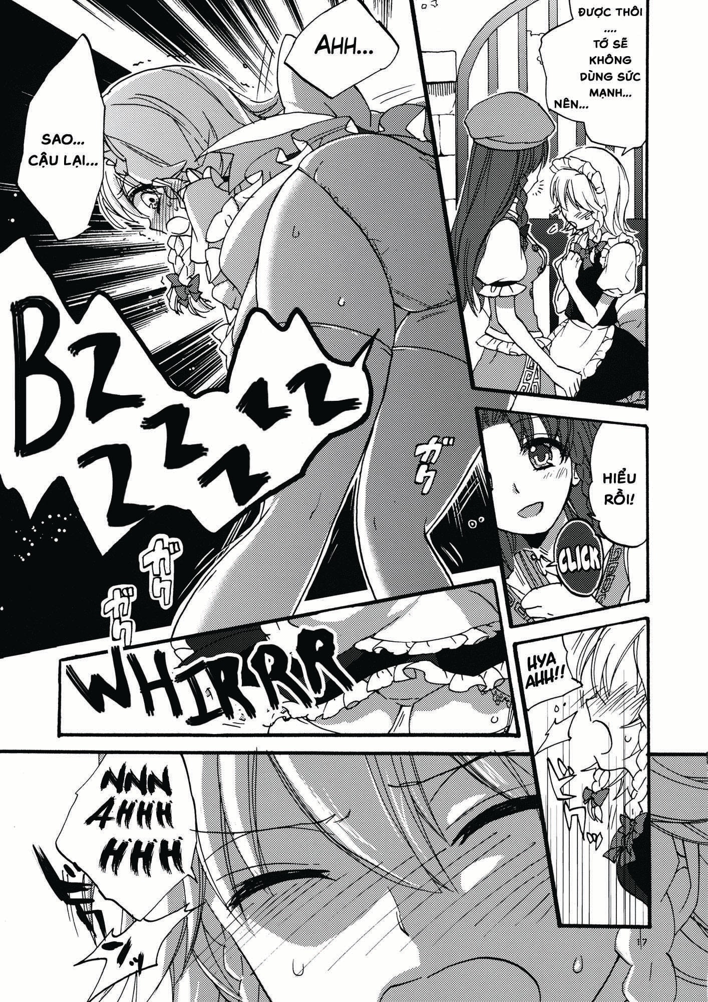 HentaiVN.net - Ảnh 17 - Let's Play Outside! (Touhou Project) [Osoto De Asobimasho!] - Chap 1