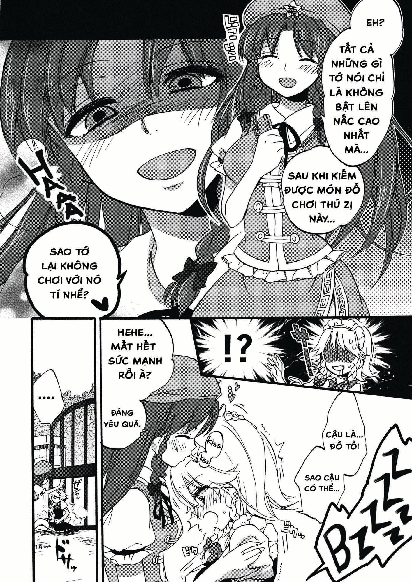 HentaiVN.net - Ảnh 18 - Let's Play Outside! (Touhou Project) [Osoto De Asobimasho!] - Chap 1
