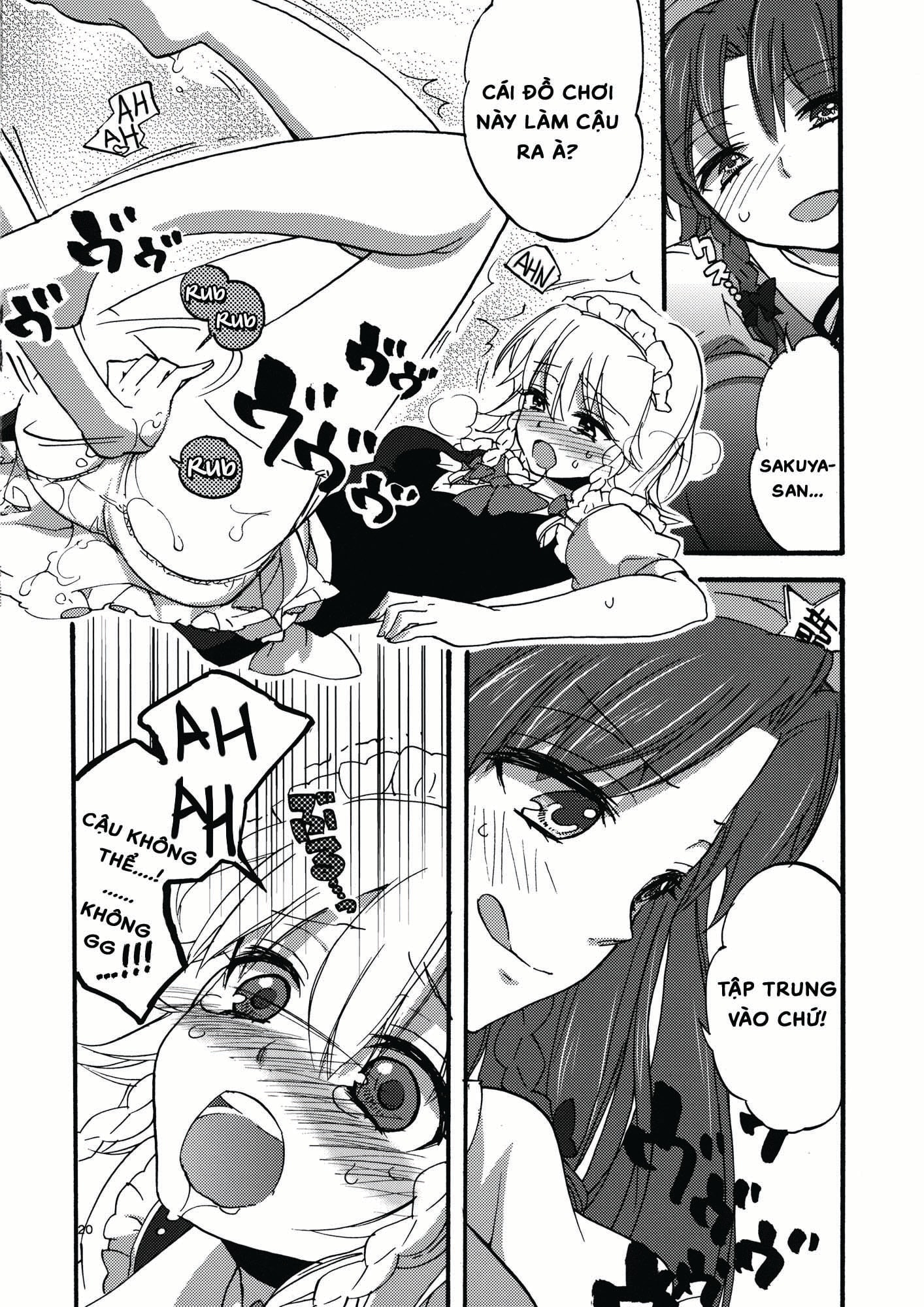 HentaiVN.net - Ảnh 20 - Let's Play Outside! (Touhou Project) [Osoto De Asobimasho!] - Chap 1