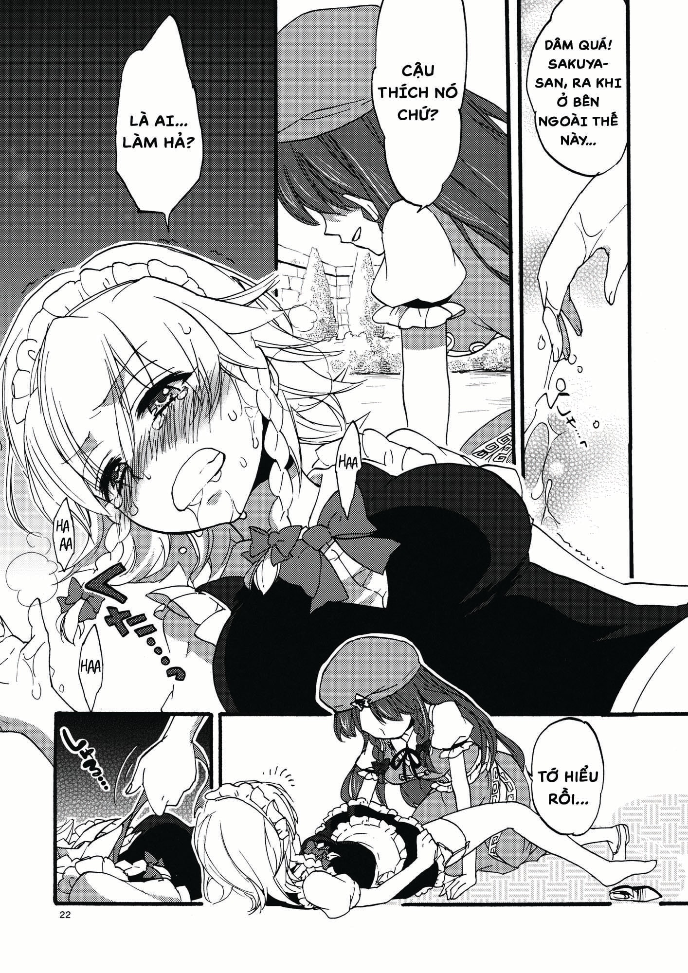 HentaiVN.net - Ảnh 22 - Let's Play Outside! (Touhou Project) [Osoto De Asobimasho!] - Chap 1