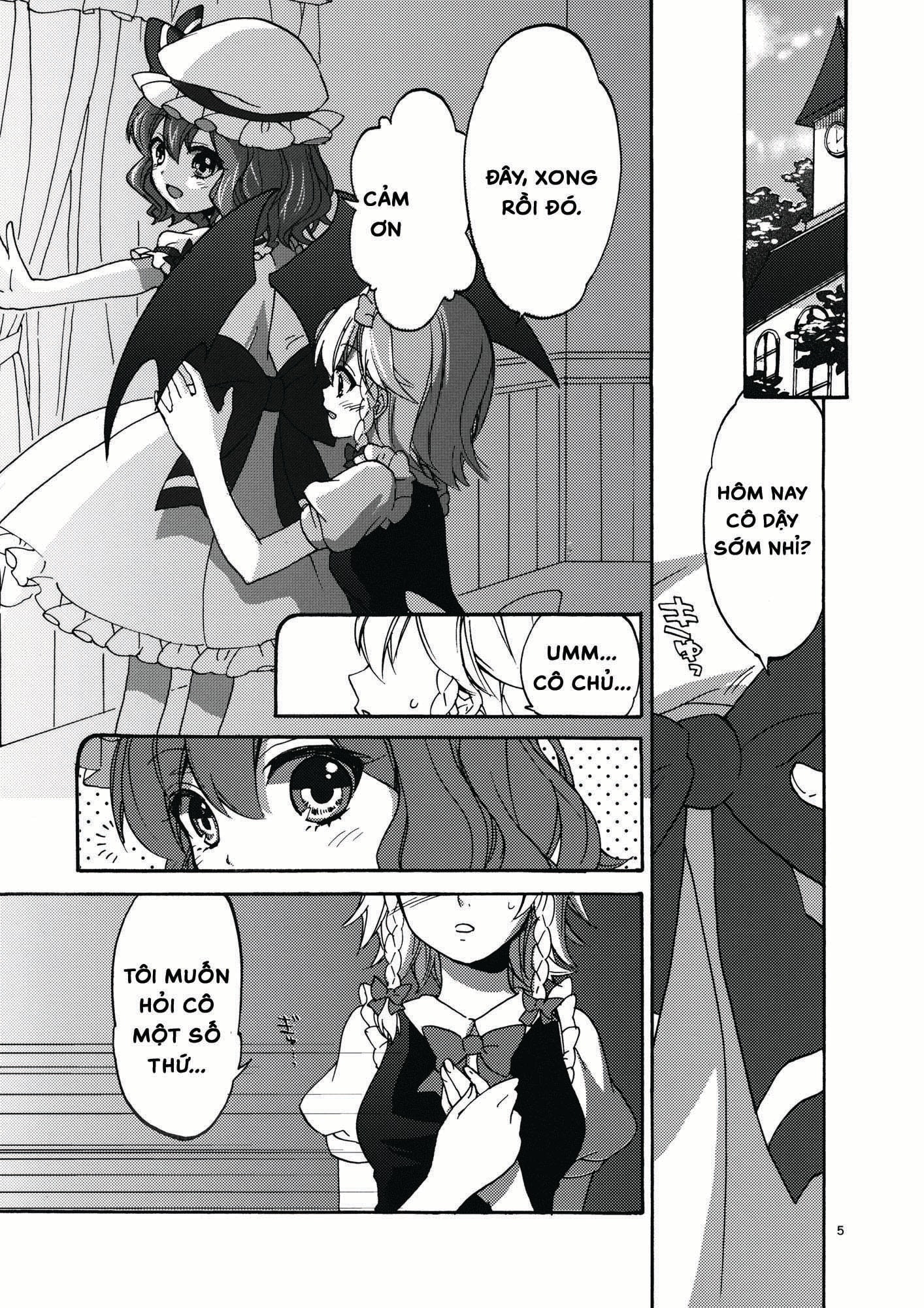 HentaiVN.net - Ảnh 5 - Let's Play Outside! (Touhou Project) [Osoto De Asobimasho!] - Chap 1