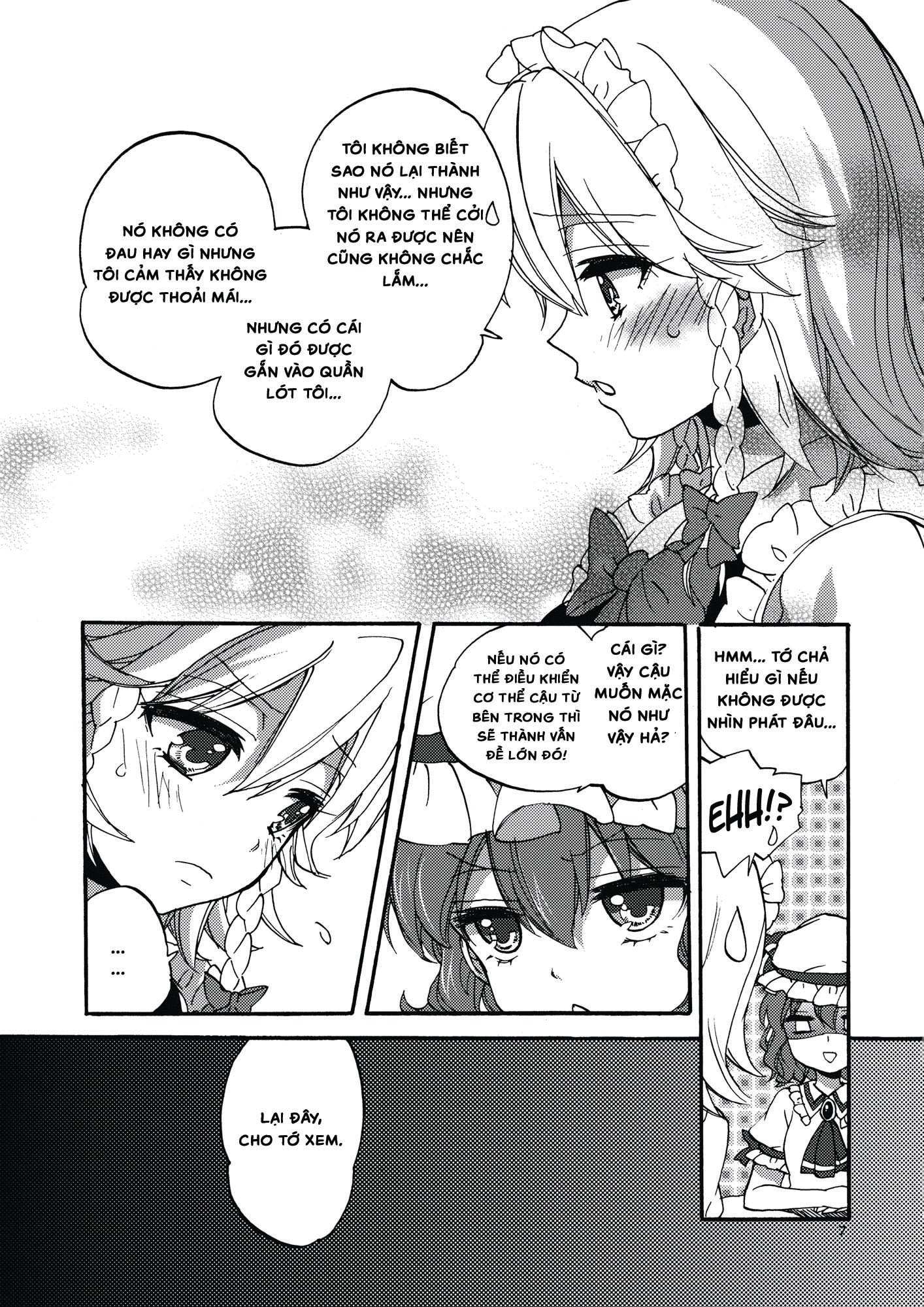 HentaiVN.net - Ảnh 7 - Let's Play Outside! (Touhou Project) [Osoto De Asobimasho!] - Chap 1