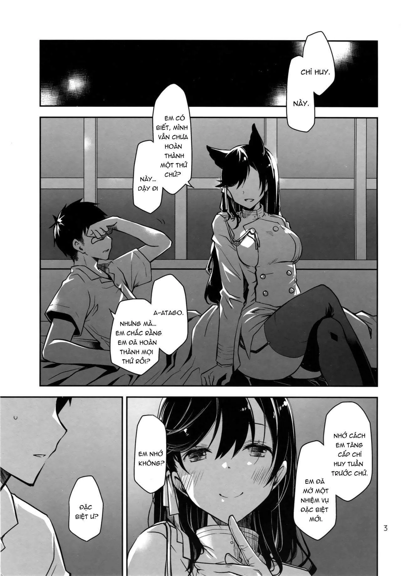 HentaiVN.net - Ảnh 3 - Onee-san to Tokubetsu Ninmu (Azur Lane) [お姉さんと特別任務 (アズールレーン)] - Chap 1