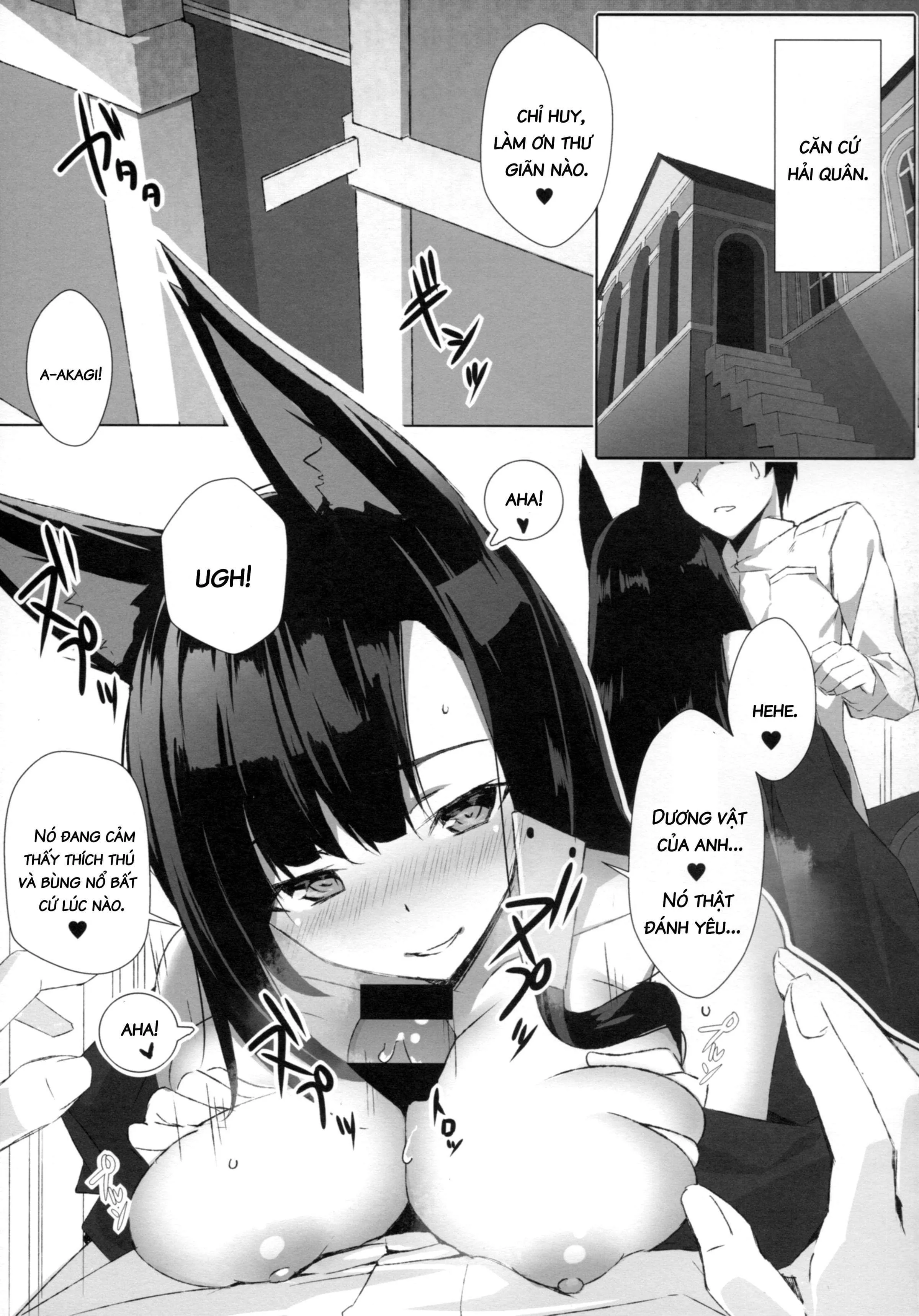 HentaiVN.net - Ảnh 5 - The Sakura Empire's Crimson and White Affair (Azur Lane) [重桜の紅白艶情事 (アズールレーン)] - Chap 1