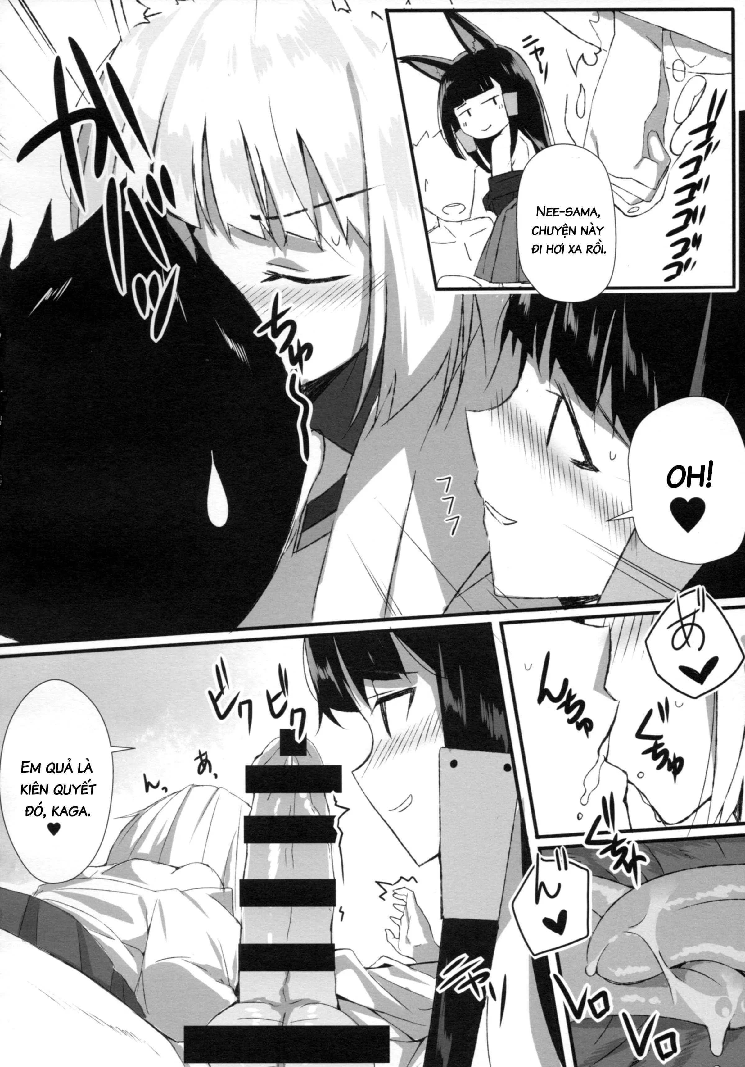 HentaiVN.net - Ảnh 8 - The Sakura Empire's Crimson and White Affair (Azur Lane) [重桜の紅白艶情事 (アズールレーン)] - Chap 1