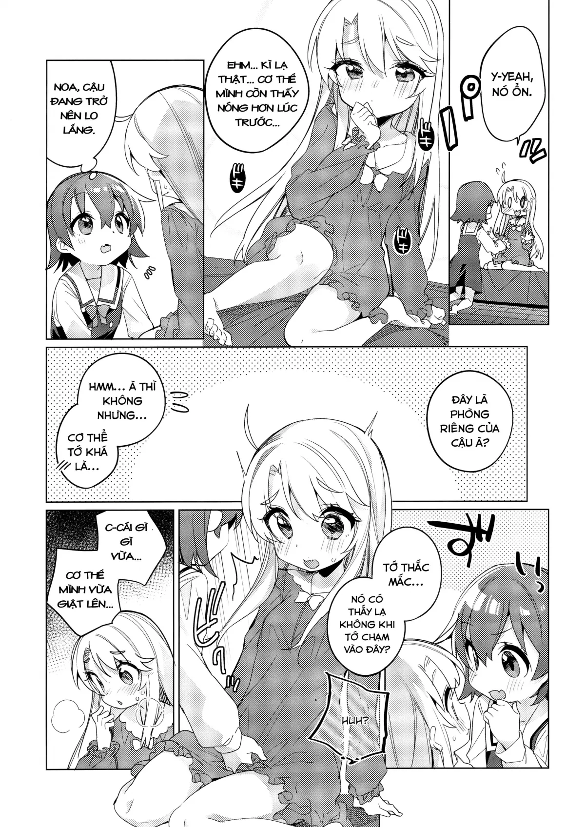 HentaiVN.net - Ảnh 10 - Thiên Thần Trong Cơn Say [Binetsu na Tenshi-tachi ; Angels in Heat] - Chap 1