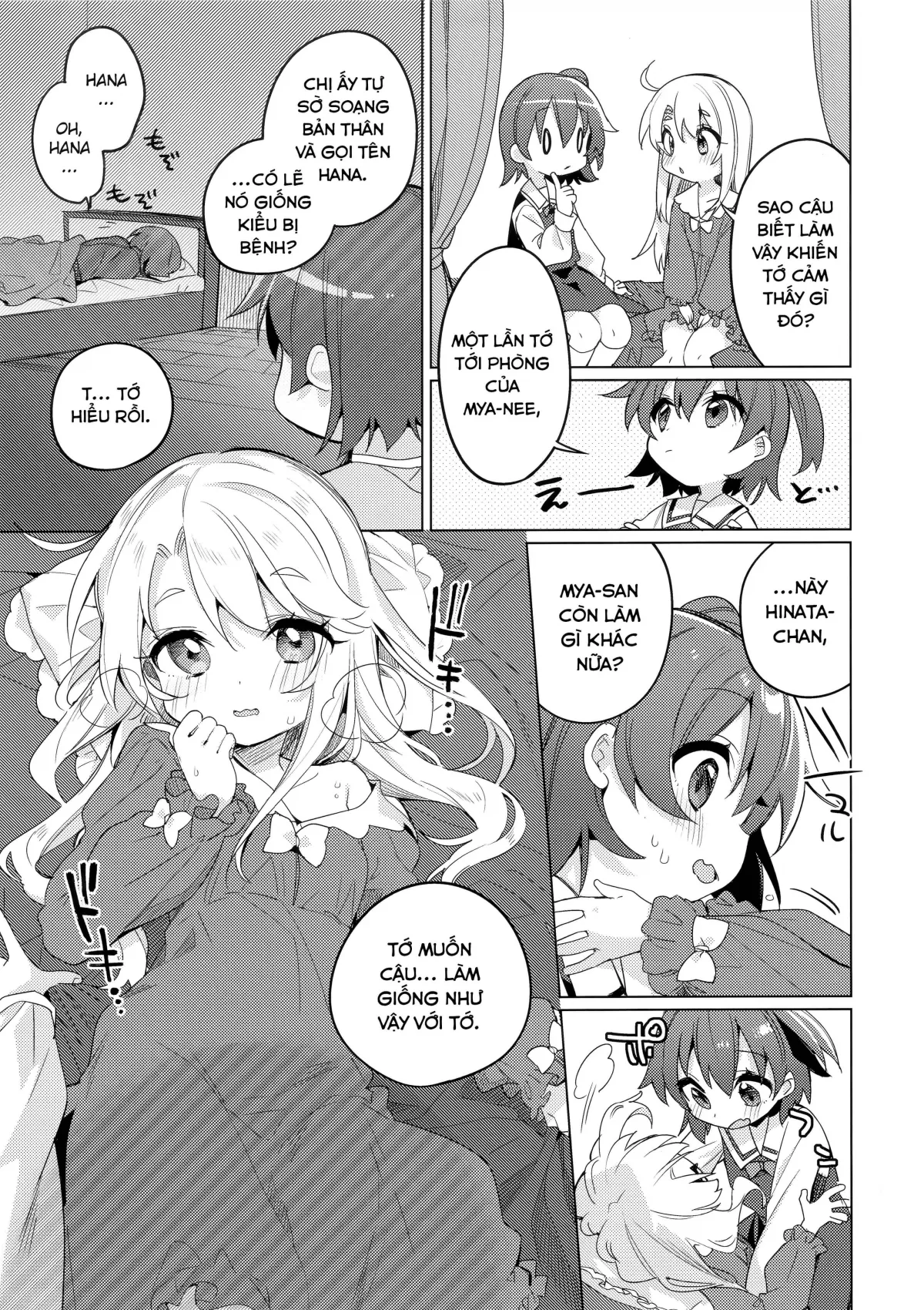 HentaiVN.net - Ảnh 11 - Thiên Thần Trong Cơn Say [Binetsu na Tenshi-tachi ; Angels in Heat] - Chap 1