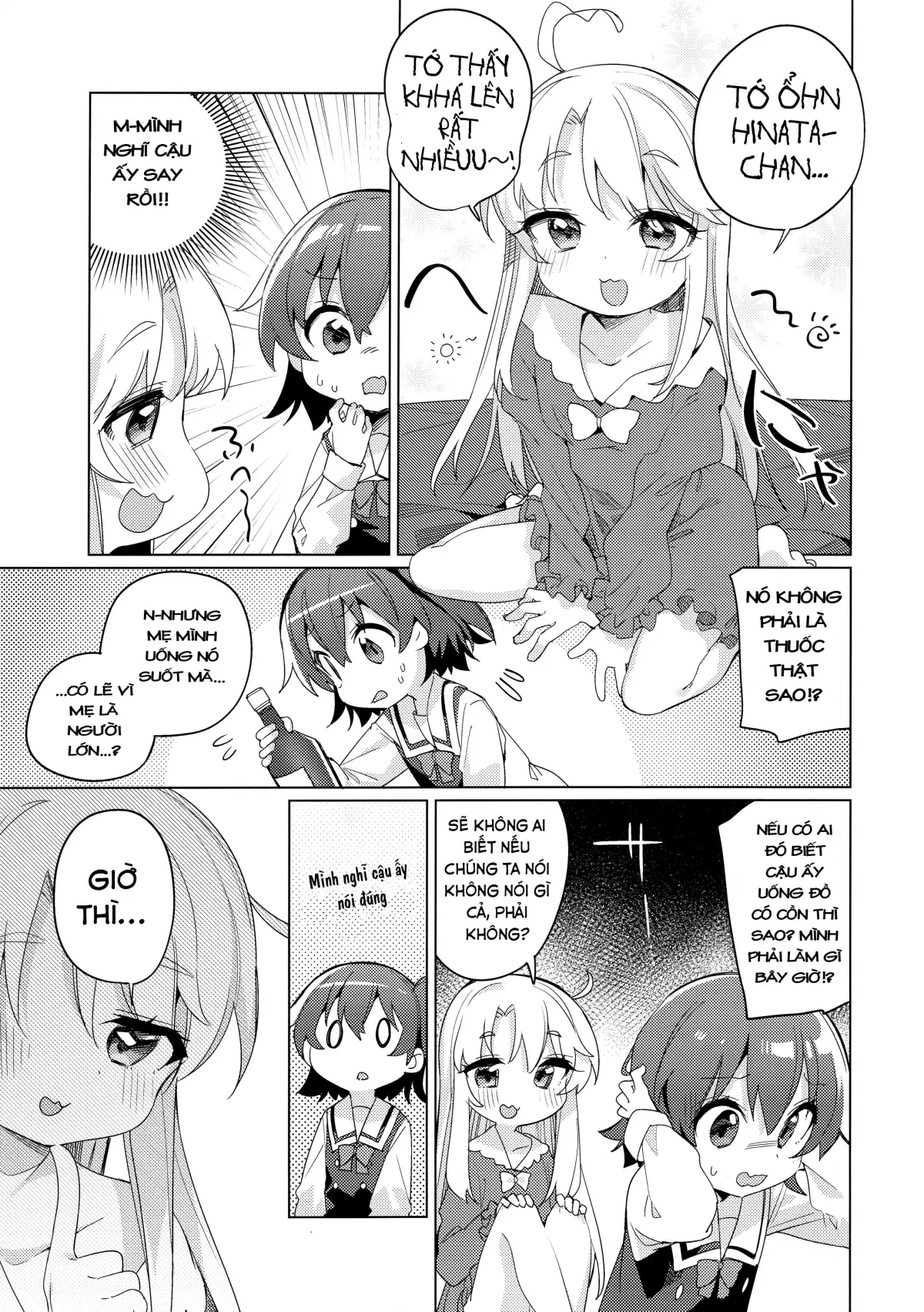 HentaiVN.net - Ảnh 7 - Thiên Thần Trong Cơn Say [Binetsu na Tenshi-tachi ; Angels in Heat] - Chap 1