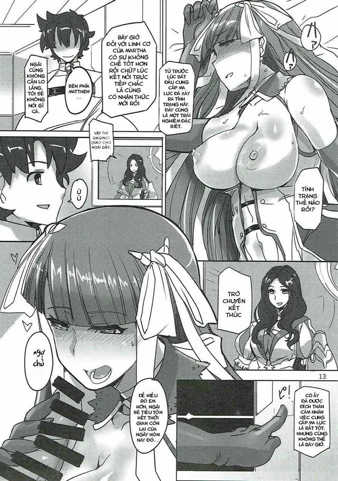 HentaiVN.net - Ảnh 13 - Master no Oshigoto. Rider Hen (Fate/Grand Order) [マスターのお仕事。ライダー編] - Chap 1