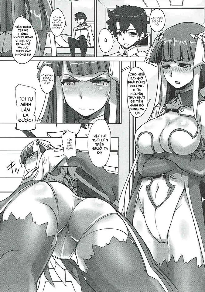 HentaiVN.net - Ảnh 3 - Master no Oshigoto. Rider Hen (Fate/Grand Order) [マスターのお仕事。ライダー編] - Chap 1