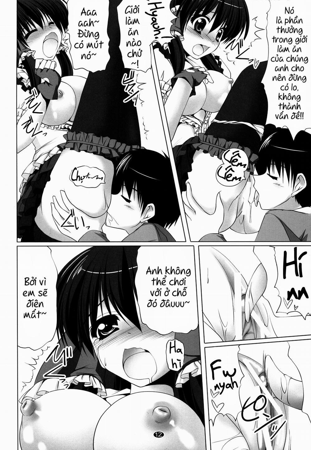 HentaiVN.net - Ảnh 12 - Vỗ về yêu thương (Touhou) [Love Aibu (Touhou Project); ラブアイブ (東方Project)] - Chap 1
