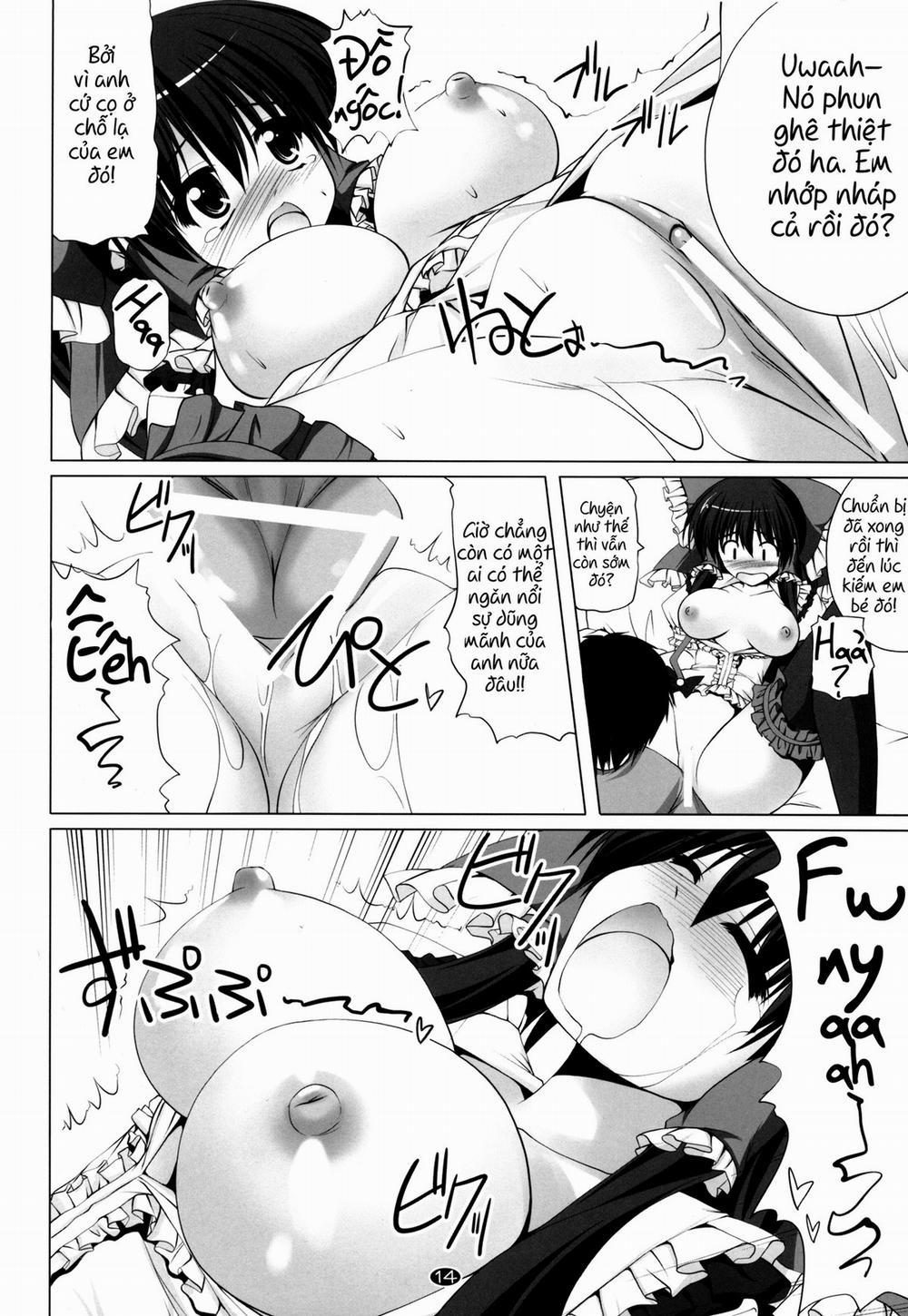 HentaiVN.net - Ảnh 14 - Vỗ về yêu thương (Touhou) [Love Aibu (Touhou Project); ラブアイブ (東方Project)] - Chap 1