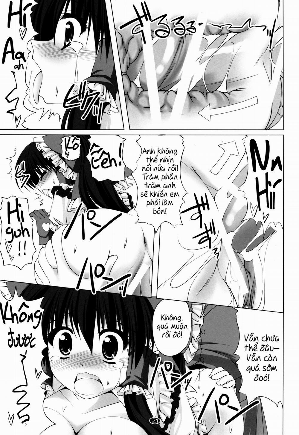 HentaiVN.net - Ảnh 21 - Vỗ về yêu thương (Touhou) [Love Aibu (Touhou Project); ラブアイブ (東方Project)] - Chap 1