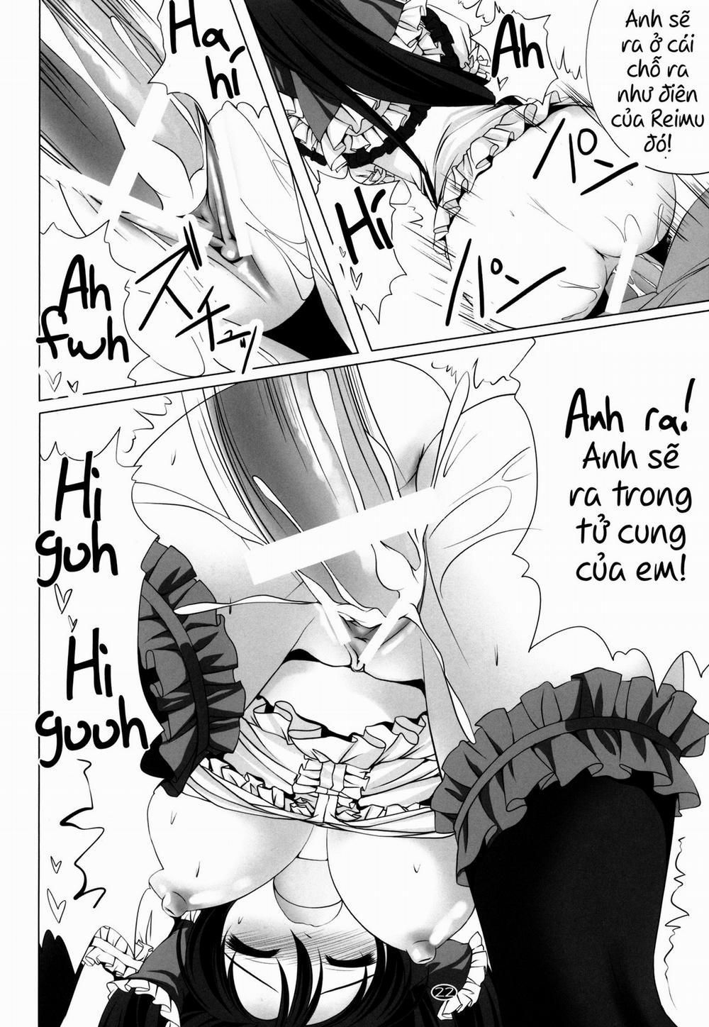 HentaiVN.net - Ảnh 22 - Vỗ về yêu thương (Touhou) [Love Aibu (Touhou Project); ラブアイブ (東方Project)] - Chap 1