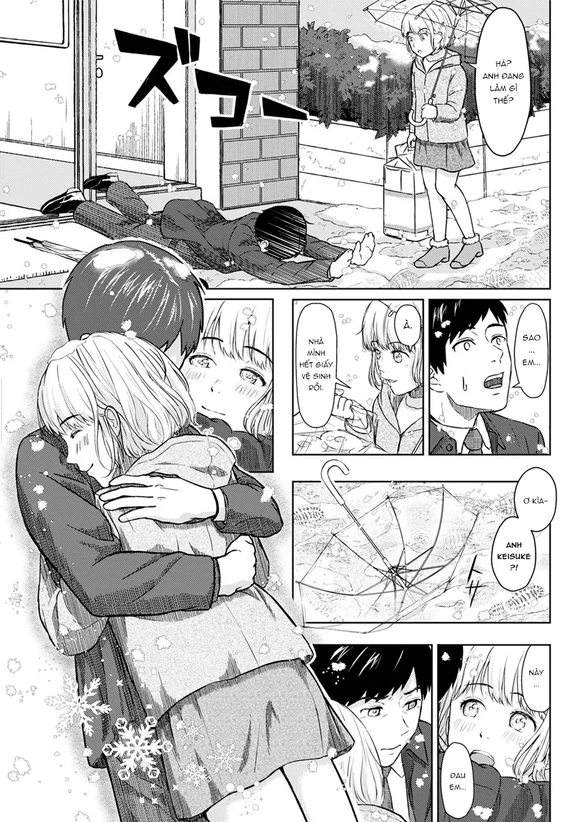 HentaiVN.net - Ảnh 11 - Gặp em mùa tuyết đổ [Who is that bitch, anyway?] - Chap 1