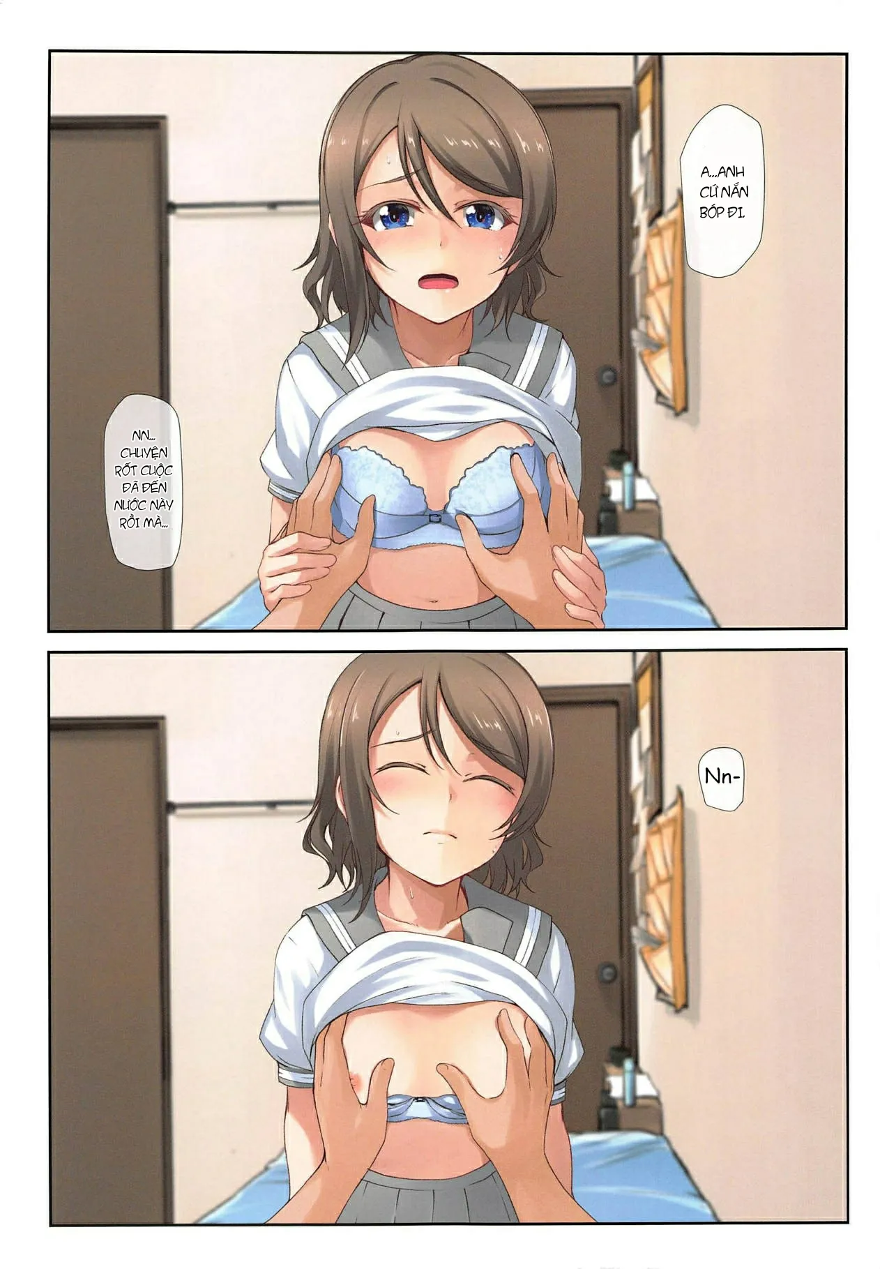 HentaiVN.net - Ảnh 9 - Diệu Nhật (Love Live! Sunshine!!) [Youbi | Day of the Week (Love Live! Sunshine!!); 曜日 (ラブライブ! サンシャイン!!)] - Chap 1