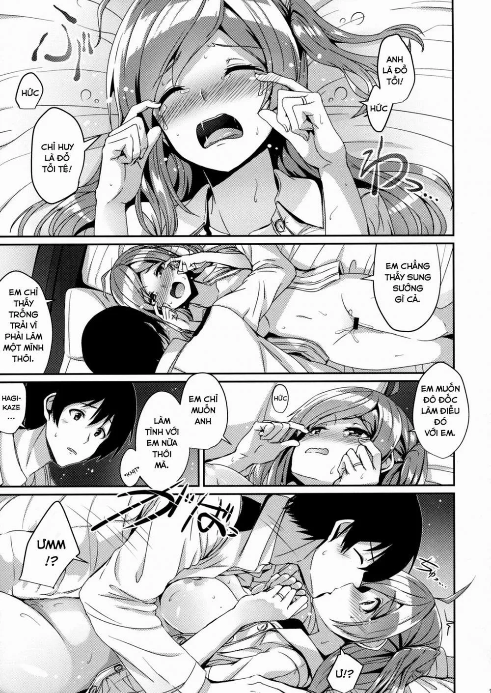 HentaiVN.net - Ảnh 11 - Hagikaze to asa no himegoto (Kantai Collection) - Chap 1