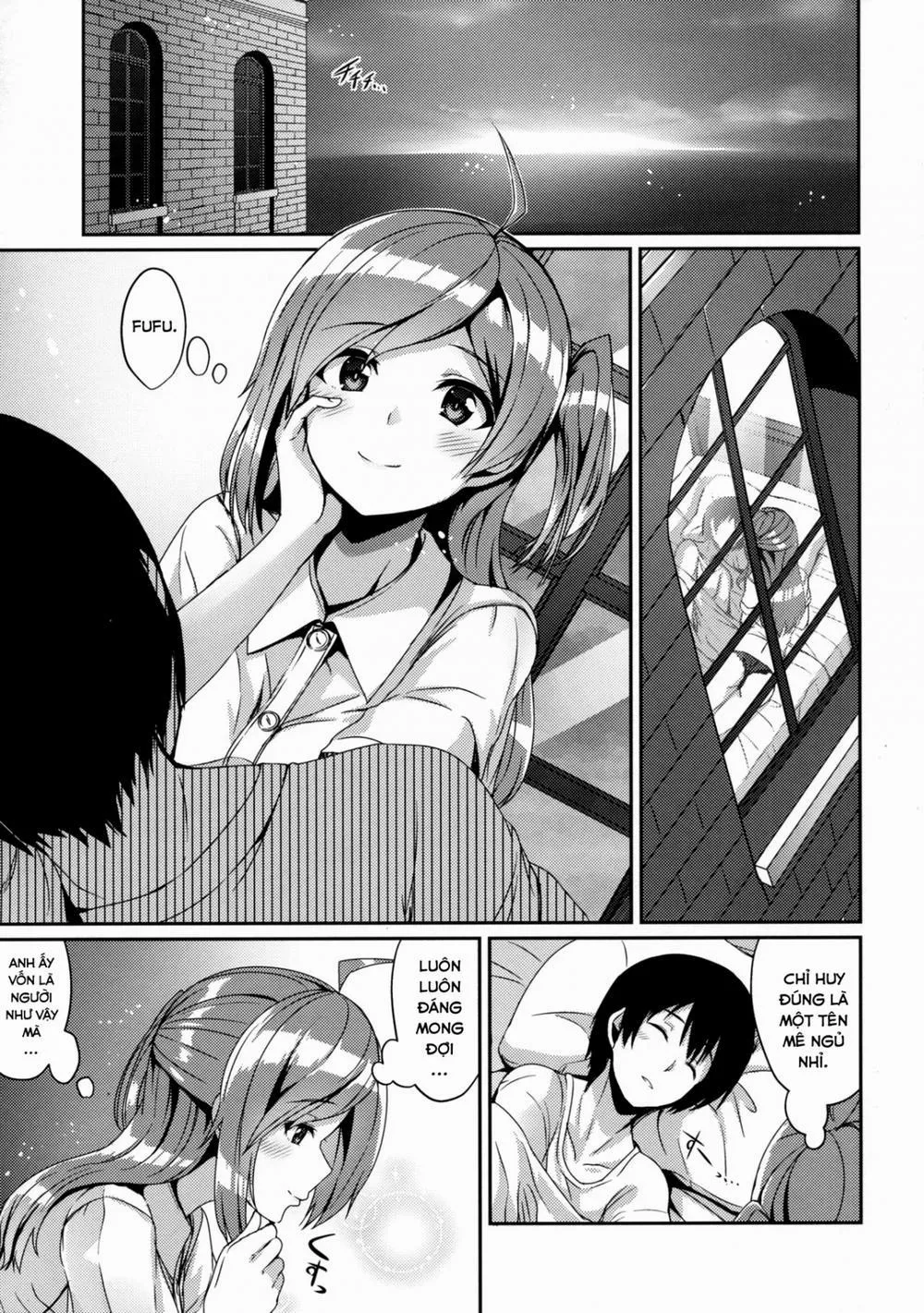 HentaiVN.net - Ảnh 3 - Hagikaze to asa no himegoto (Kantai Collection) - Chap 1