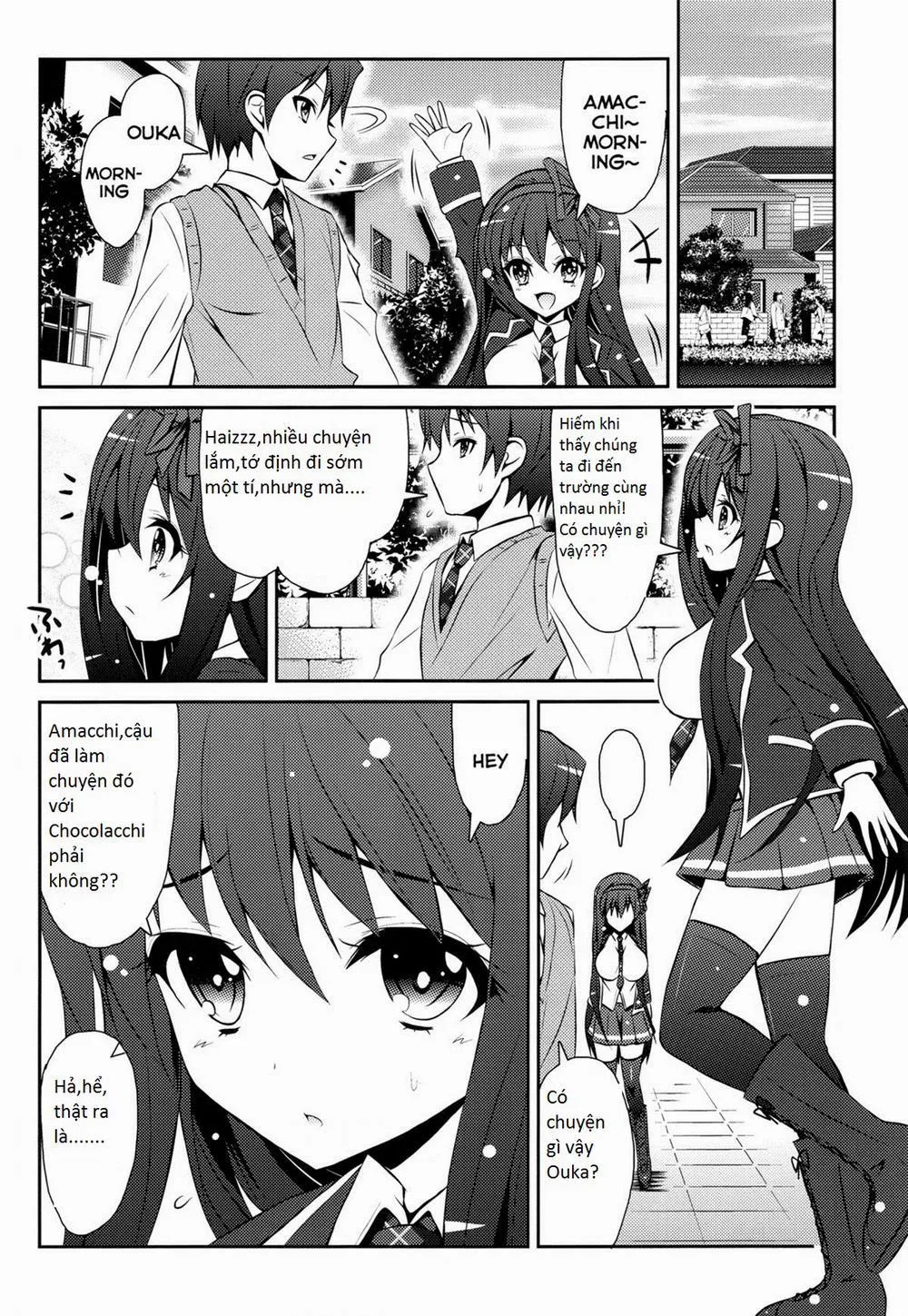 HentaiVN.net - Ảnh 18 - Chocolat to Full Course (Ore No Nounai Sentakushi Ga Gakuen Love Comedy Wo Zenryoku De Jama Shiteiru) - Chap 1