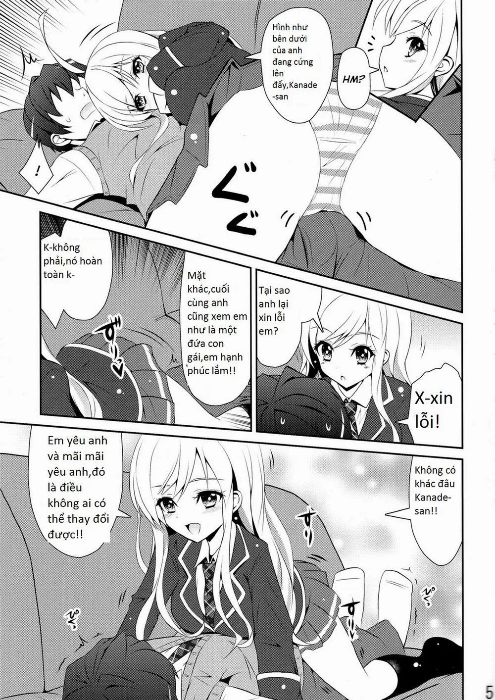 HentaiVN.net - Ảnh 5 - Chocolat to Full Course (Ore No Nounai Sentakushi Ga Gakuen Love Comedy Wo Zenryoku De Jama Shiteiru) - Chap 1