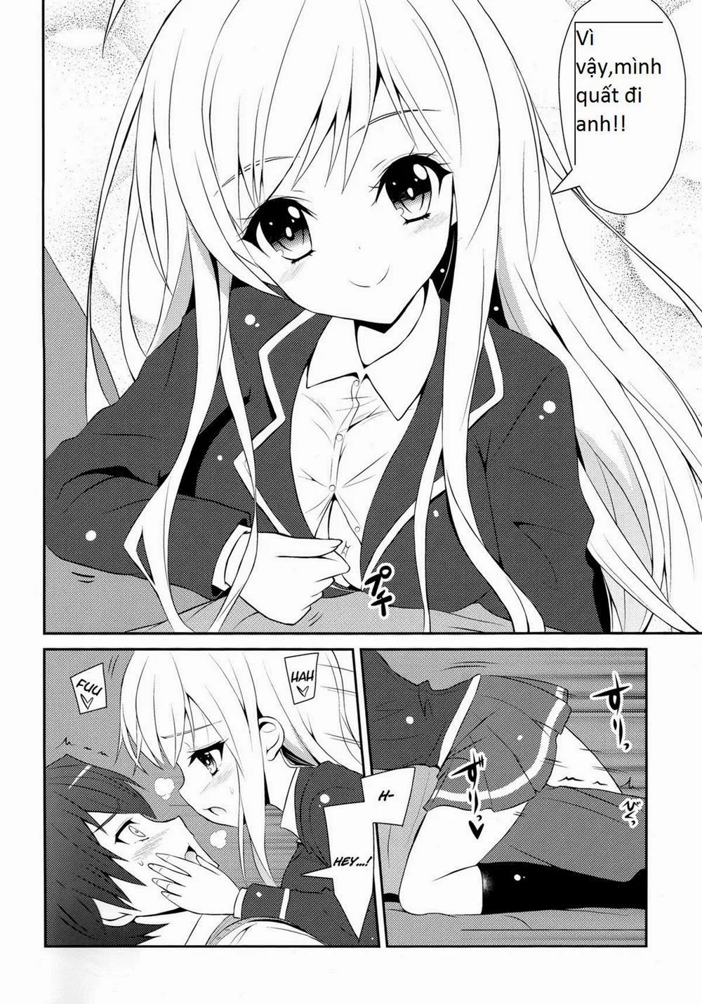 HentaiVN.net - Ảnh 6 - Chocolat to Full Course (Ore No Nounai Sentakushi Ga Gakuen Love Comedy Wo Zenryoku De Jama Shiteiru) - Chap 1