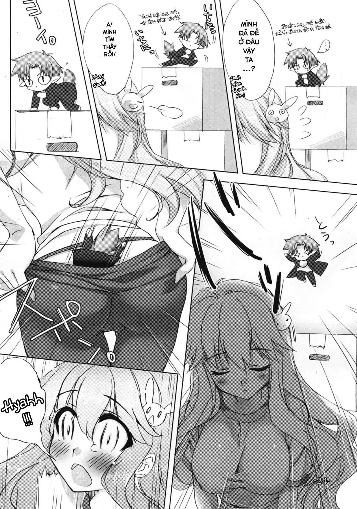 HentaiVN.net - Ảnh 24 - Baka to Chinko to XXX (Baka to Test to Shoukanjuu) - Chap 1