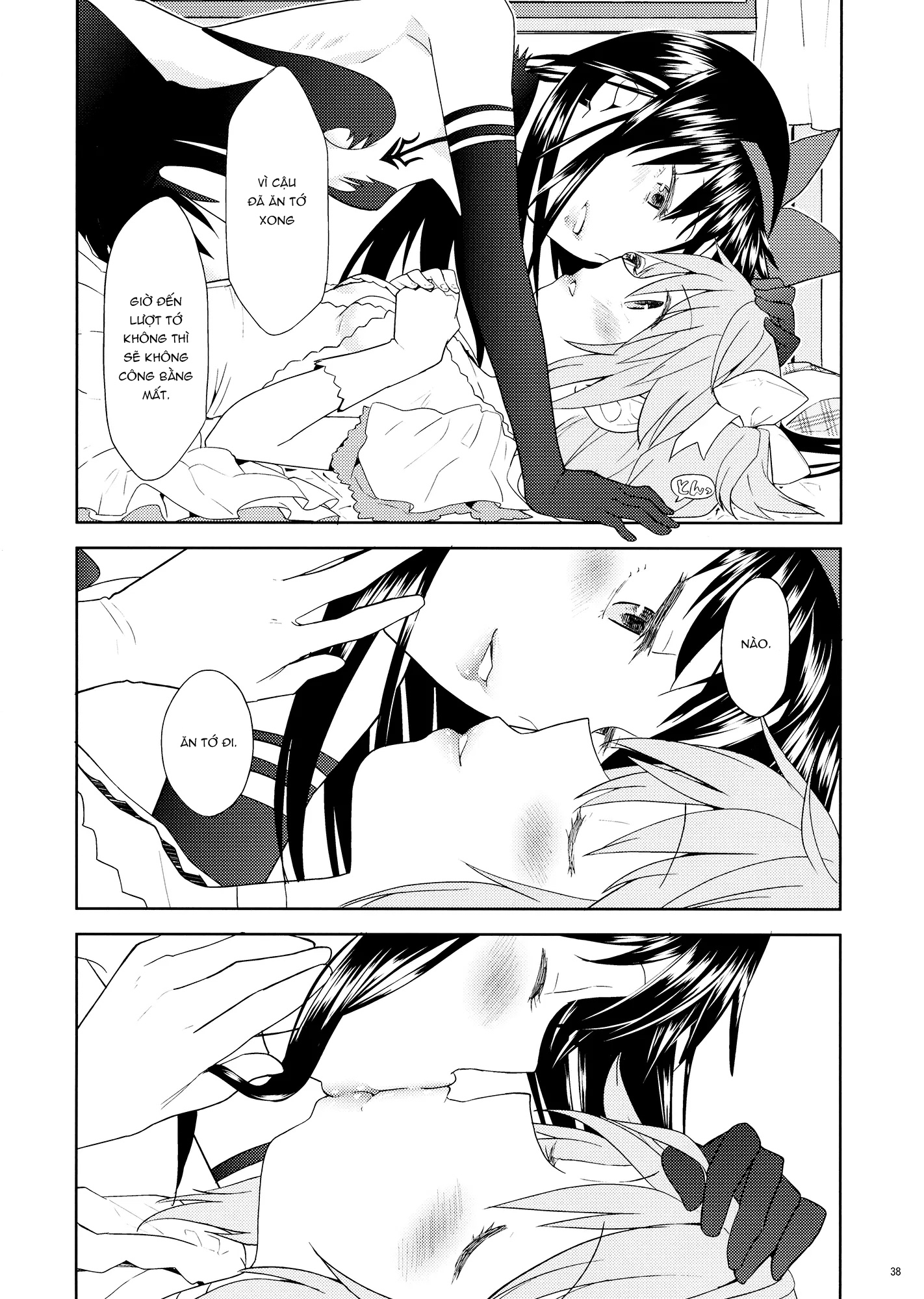 HentaiVN.net - Ảnh 39 - Yojouhan Ouroboros Futari - Chap 1