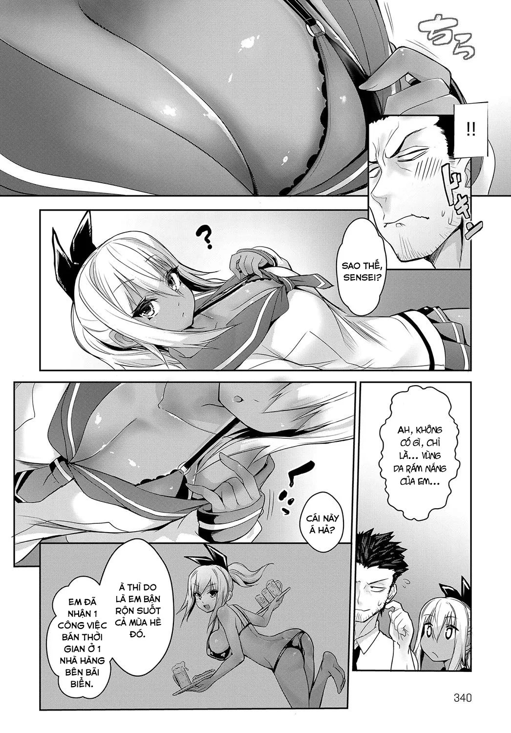 HentaiVN.net - Ảnh 5 - Cô nàng rám nắng! [Sunburst Girl! (COMIC Anthurium 2019-02) [Digital]] - Chap 1