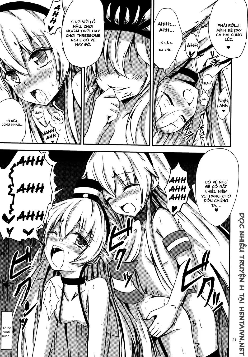 HentaiVN.net - Ảnh 23 - Kuubo Wo-Kyuu-chan no Shimakaze Yuri Dorei Choukyou ~Amatsukaze-chan to Issho Hen~ (Kantai Collection -KanColle-) [空母ヲ級ちゃんの島風百合奴隷調教～天津風ちゃんと一緒編～] - Chap 1