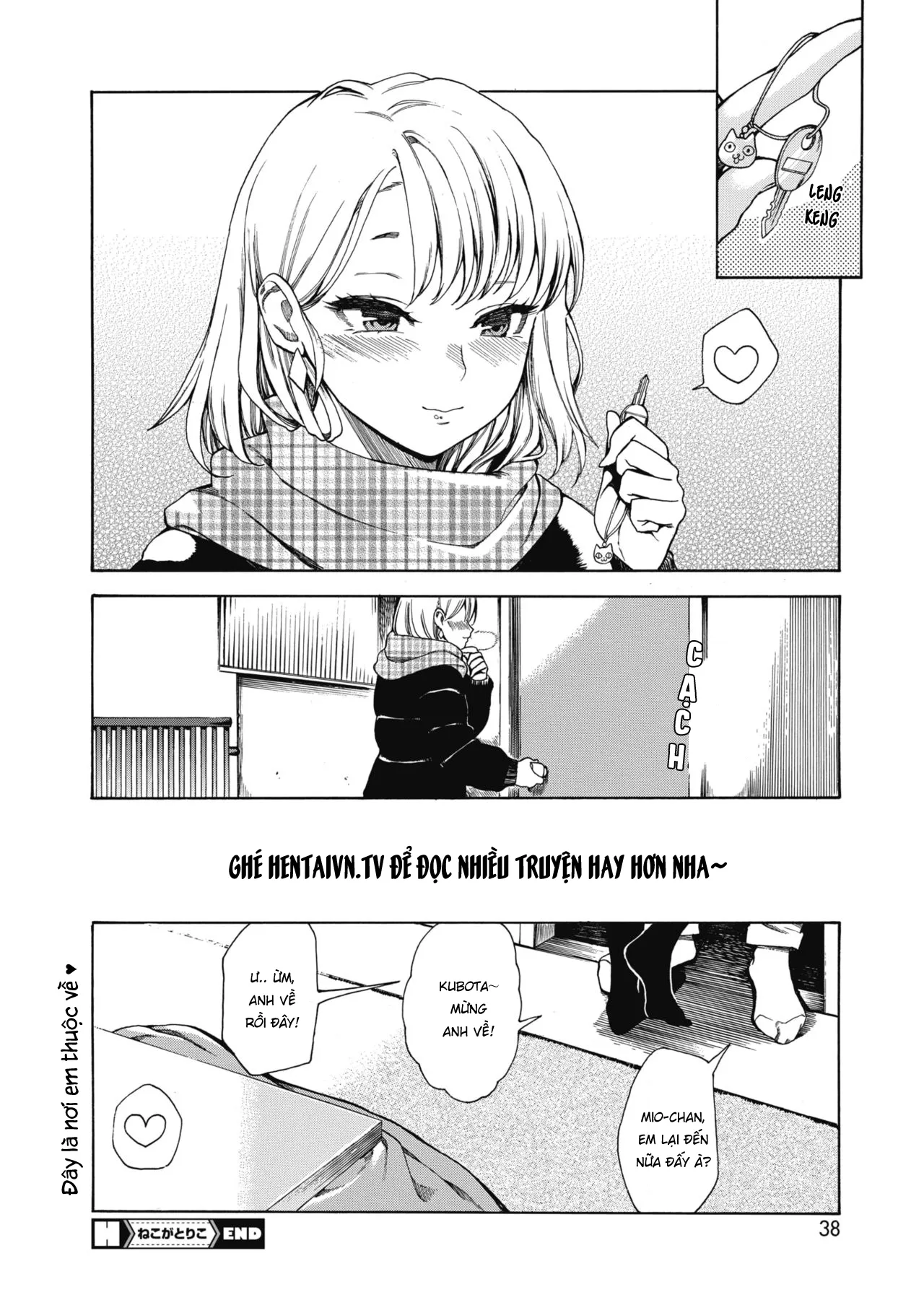 HentaiVN.net - Ảnh 21 - Nàng mèo khó cưỡng [Neko ga Toriko; ねこがとりこ] - Chap 1
