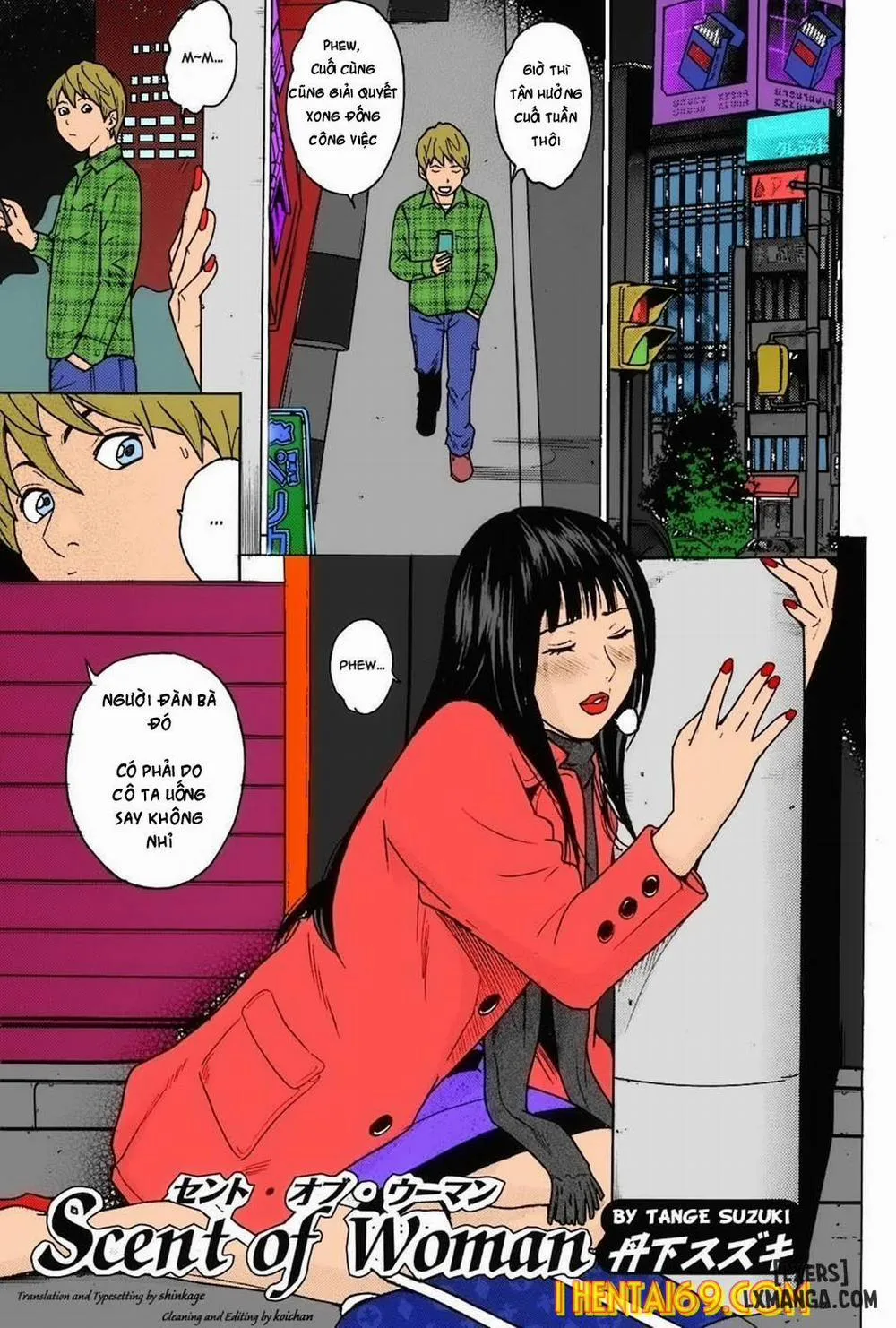HentaiVN.net - Ảnh 1 - Scent Of Woman - Chap 1