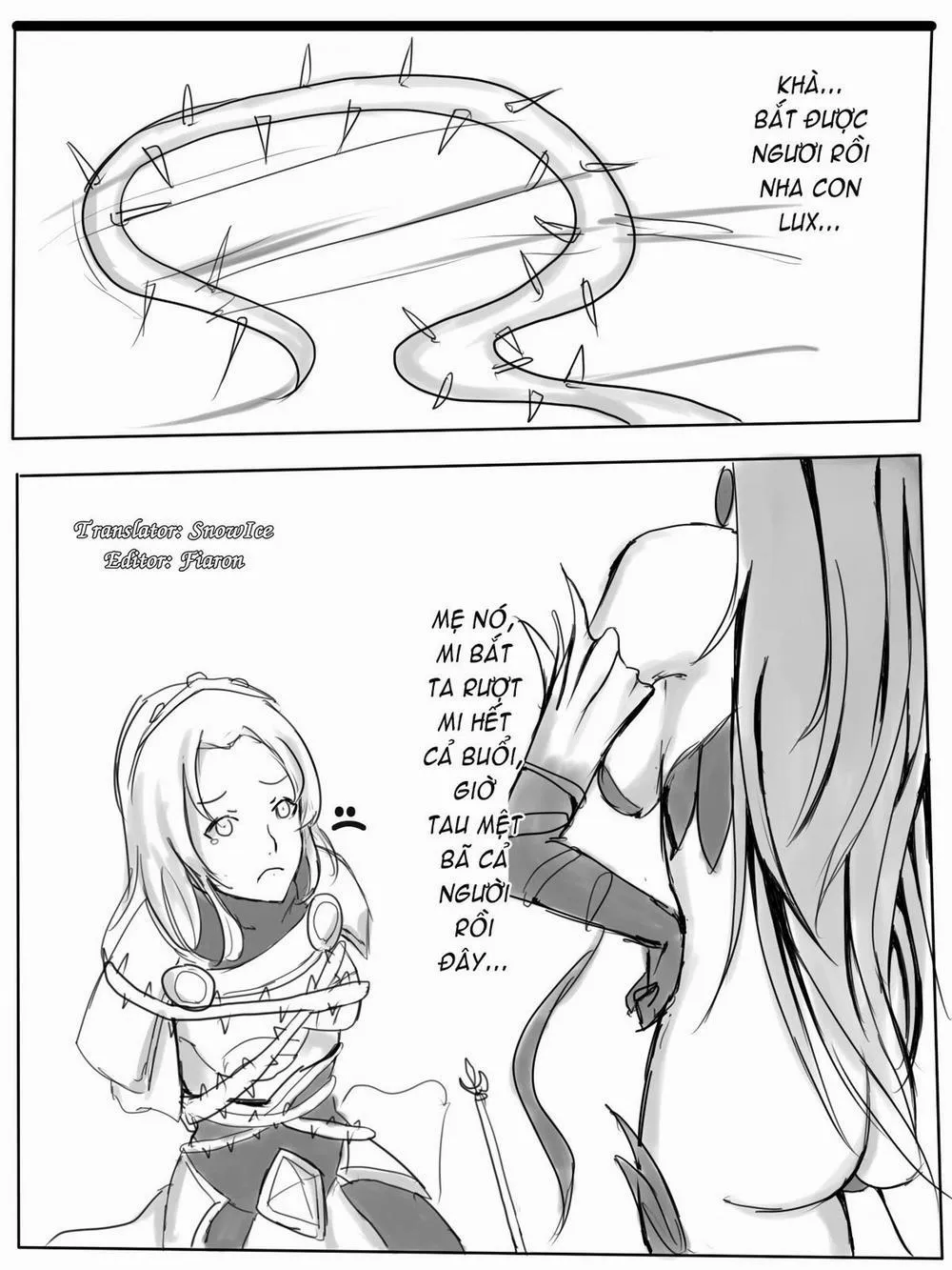 HentaiVN.net - Ảnh 4 - Mealtime with Zyra (Liên Minh Huyền Thoại) - Chap 1