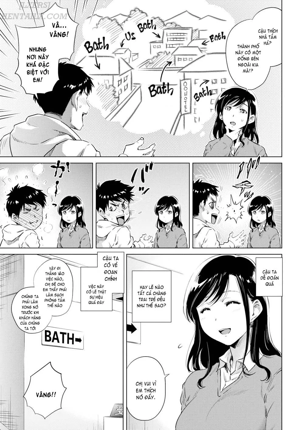 HentaiVN.net - Ảnh 6 - Steamy Belle [Comic Kairakuten 2018-02] - Chap 1