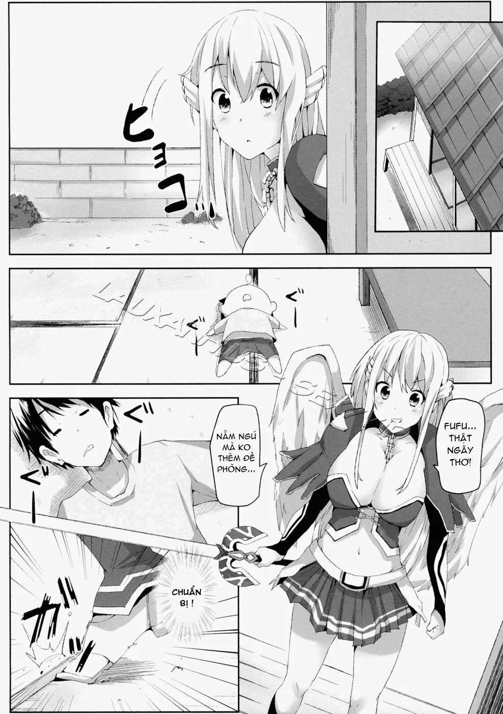 HentaiVN.net - Ảnh 3 - Sora no Astraea (Sora No Otoshimono) - Chap 1