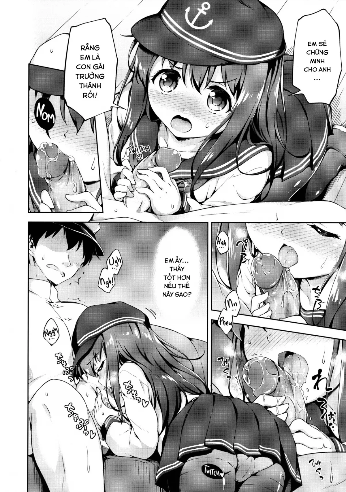 HentaiVN.net - Ảnh 8 - Akatsuki to Otona no Jikan (Kantai Collection -KanColle-) [あかつきとオトナの時間] - Chap 1