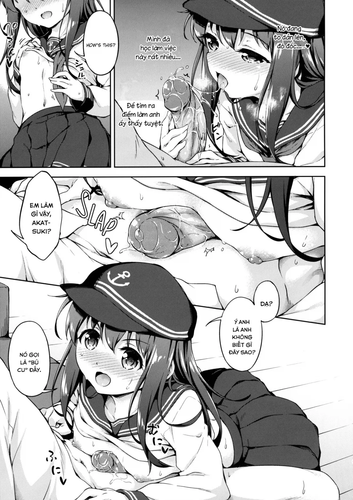 HentaiVN.net - Ảnh 9 - Akatsuki to Otona no Jikan (Kantai Collection -KanColle-) [あかつきとオトナの時間] - Chap 1