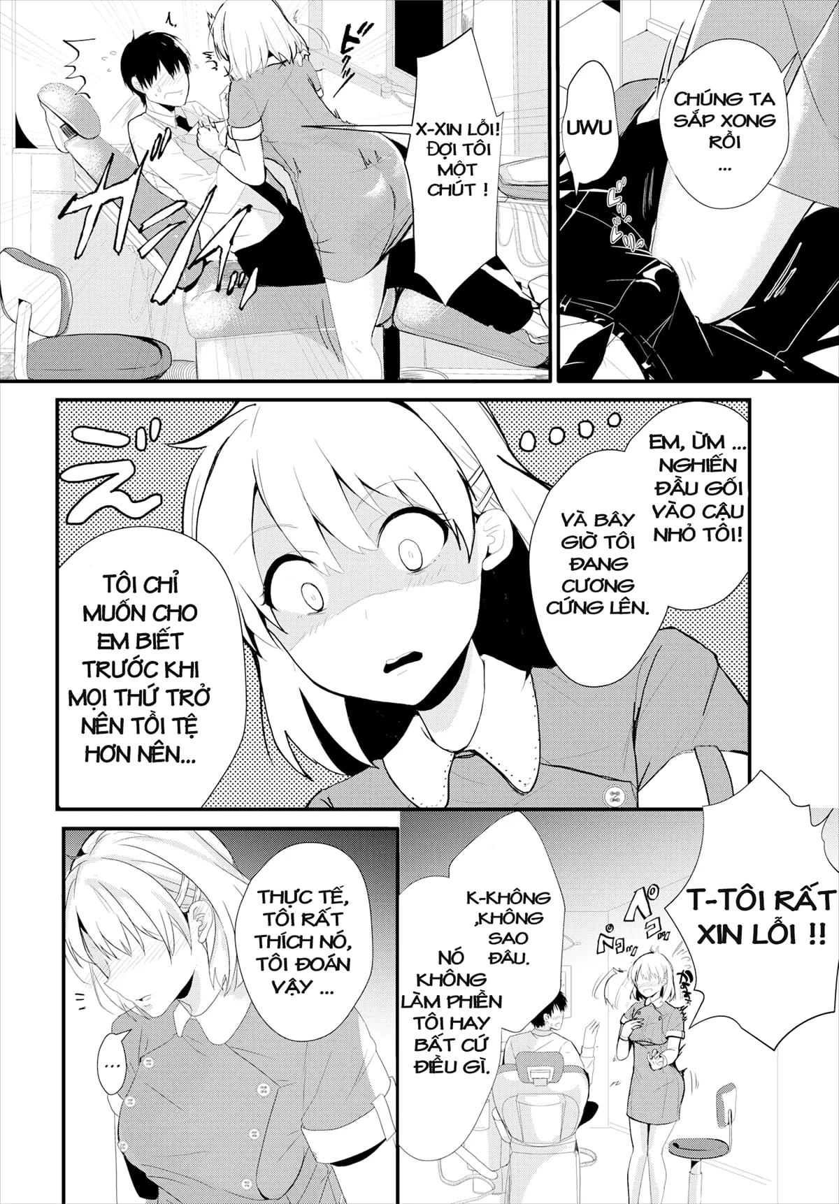 HentaiVN.net - Ảnh 10 - My Adorable Dentist - Chap 1