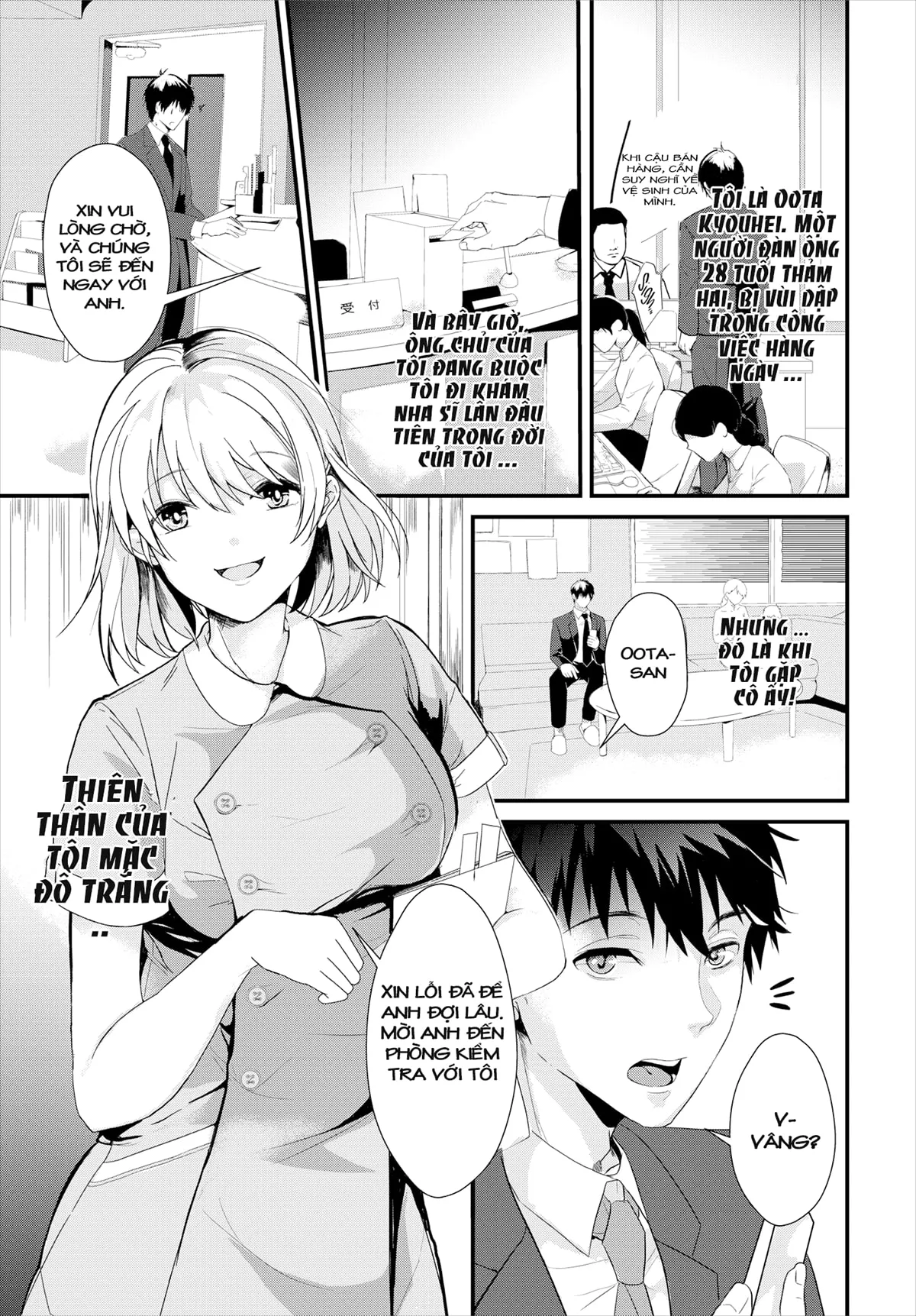 HentaiVN.net - Ảnh 3 - My Adorable Dentist - Chap 1
