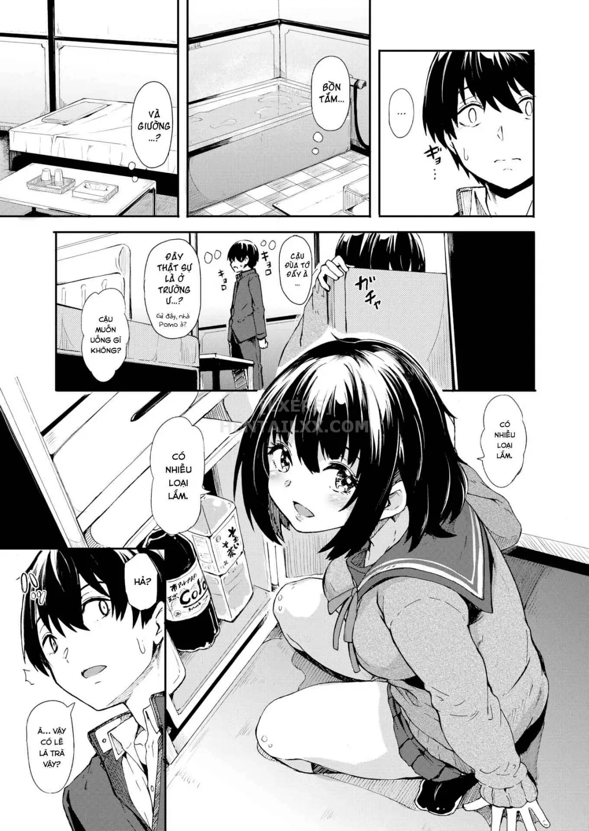 HentaiVN.net - Ảnh 3 - Hanamachi Academy’s Soapland Club - Chap 1