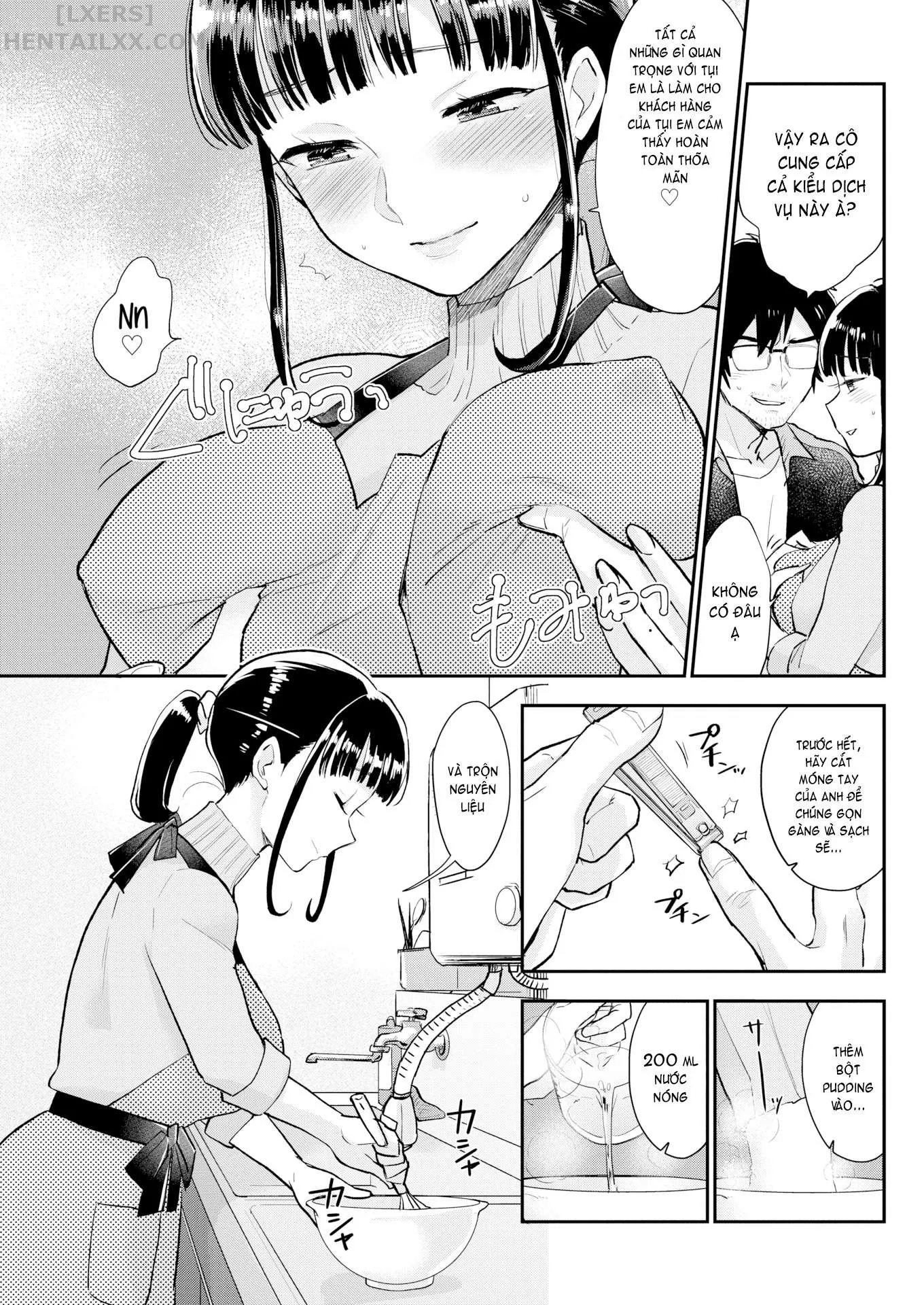 HentaiVN.net - Ảnh 8 - The Complaint is in the Pudding ~Crème Brûlée~ [Comic Kairakuten 2019-07] - Chap 1