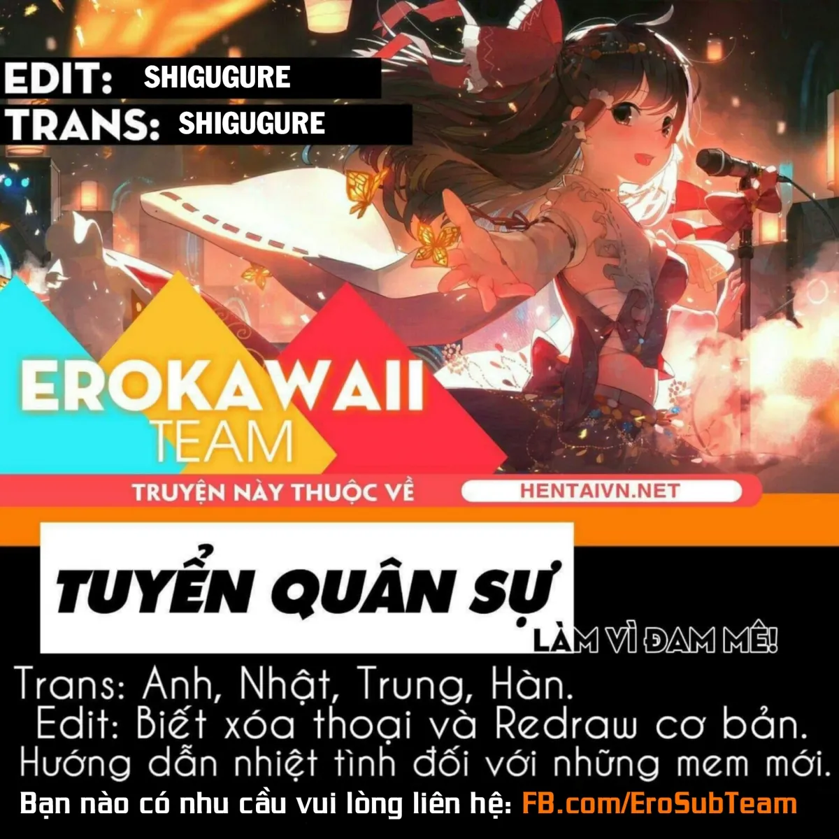 HentaiVN.net - Ảnh 1 - Hangyaku no Dummy Welrod Hen (Girls' Frontline) - Chap 1