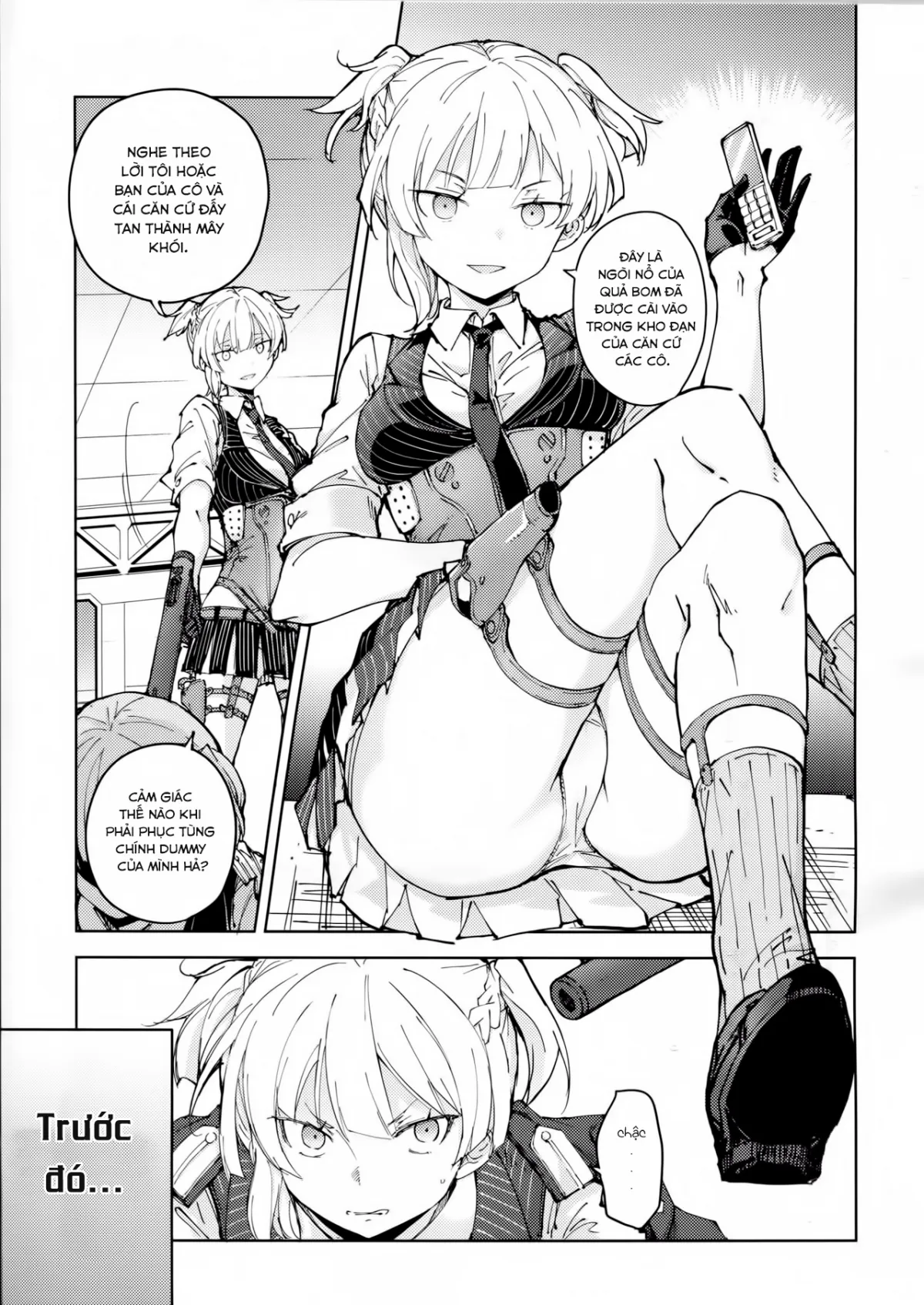 HentaiVN.net - Ảnh 4 - Hangyaku no Dummy Welrod Hen (Girls' Frontline) - Chap 1