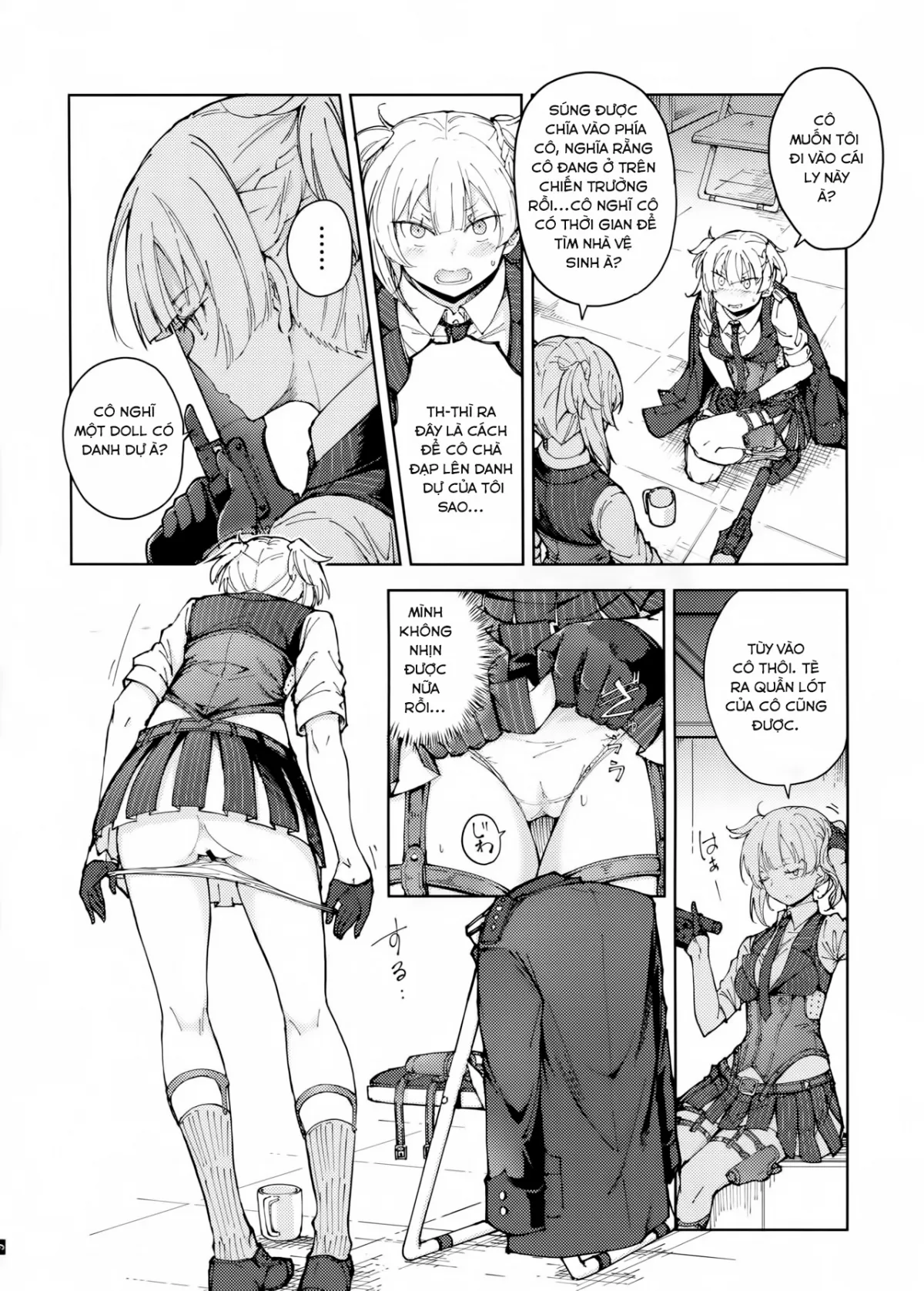HentaiVN.net - Ảnh 7 - Hangyaku no Dummy Welrod Hen (Girls' Frontline) - Chap 1