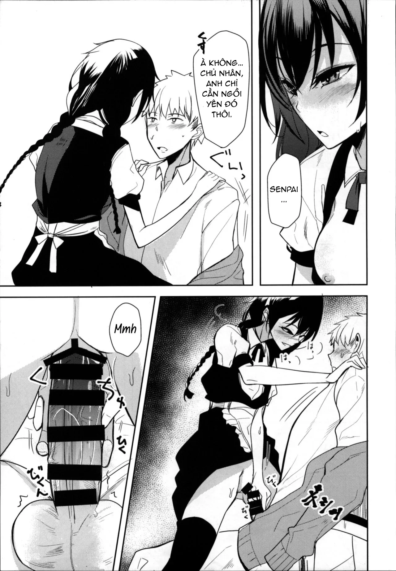 HentaiVN.net - Ảnh 16 - Kouhai-chan ni Eroi Koto Sareru Hon 6 - Chap 1